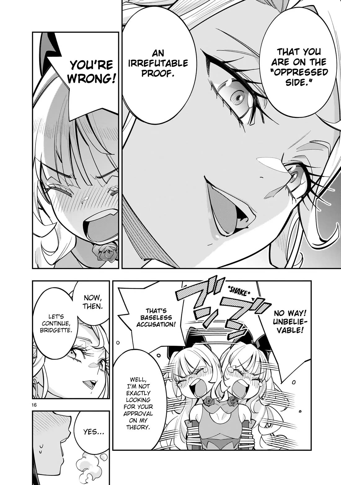 The Death Defying Princess Creates a Yuri Harem to Survive Chapter 9 page 15 - Chapter 9: Such A Vulgar Swine