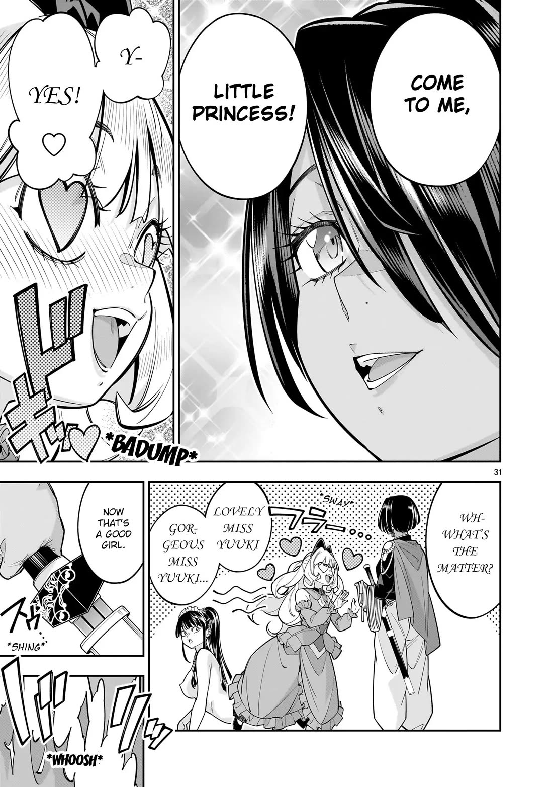 The Death Defying Princess Creates a Yuri Harem to Survive Chapter 9 page 29 - Chapter 9: Such A Vulgar Swine