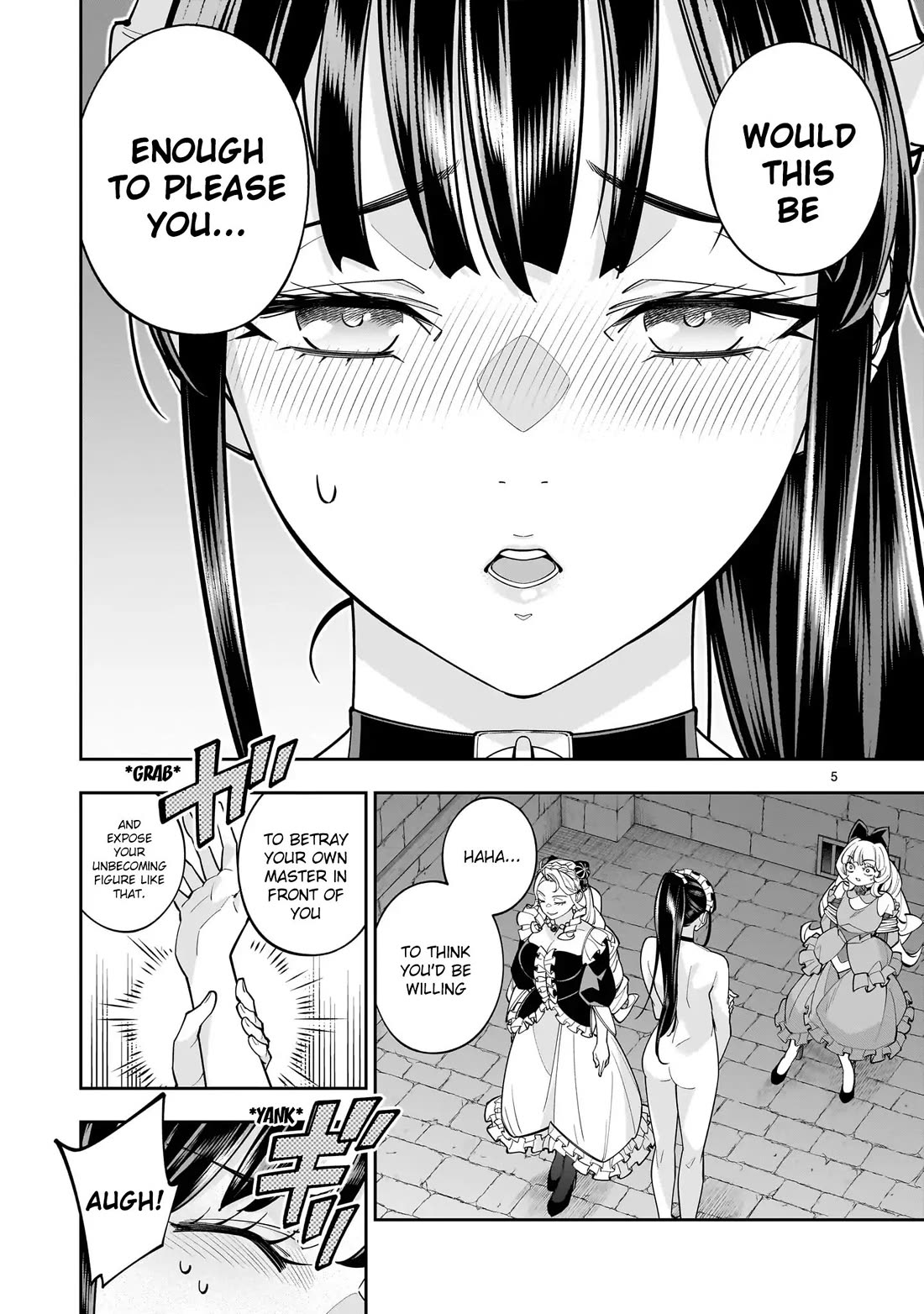 The Death Defying Princess Creates a Yuri Harem to Survive Chapter 9 page 5 - Chapter 9: Such A Vulgar Swine