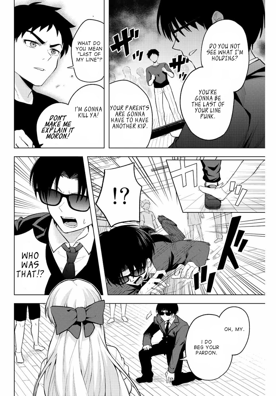 The Death Game Is All That Saotome-san Has Left Chapter 1 page 13 - Chapter 1: Nothing but an iron ball.
