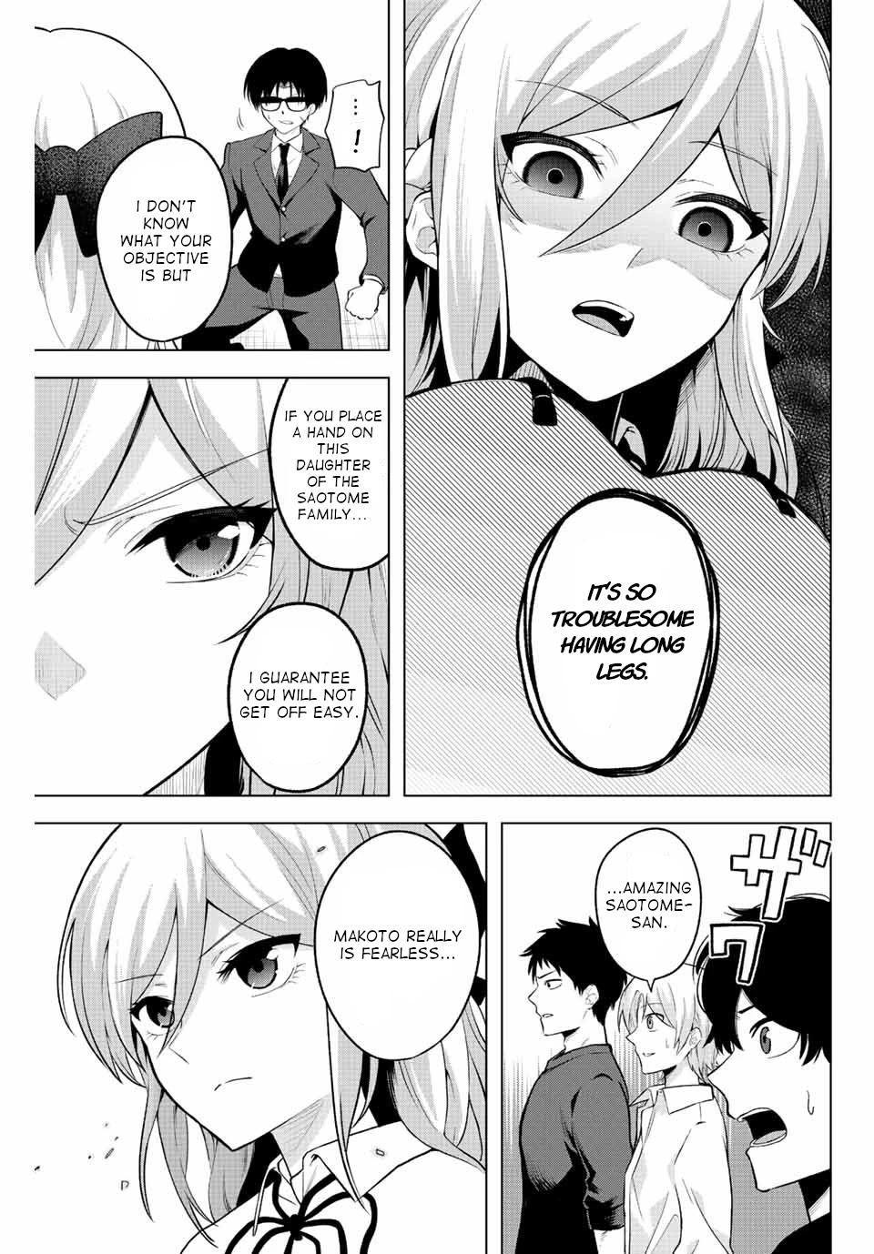 The Death Game Is All That Saotome-san Has Left Chapter 1 page 14 - Chapter 1: Nothing but an iron ball.