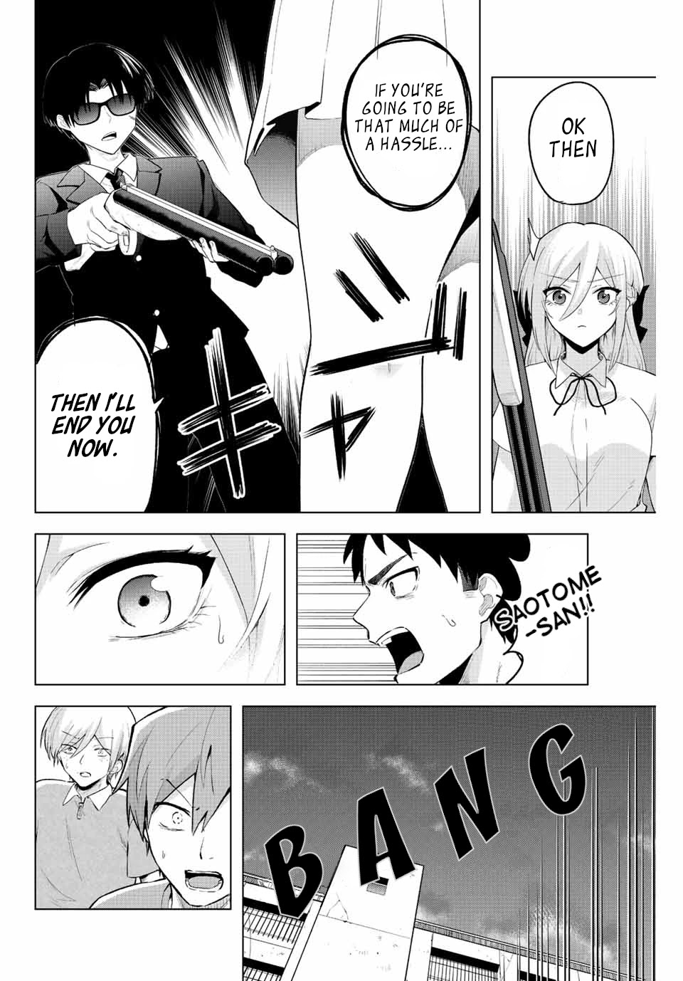 The Death Game Is All That Saotome-san Has Left Chapter 1 page 15 - Chapter 1: Nothing but an iron ball.