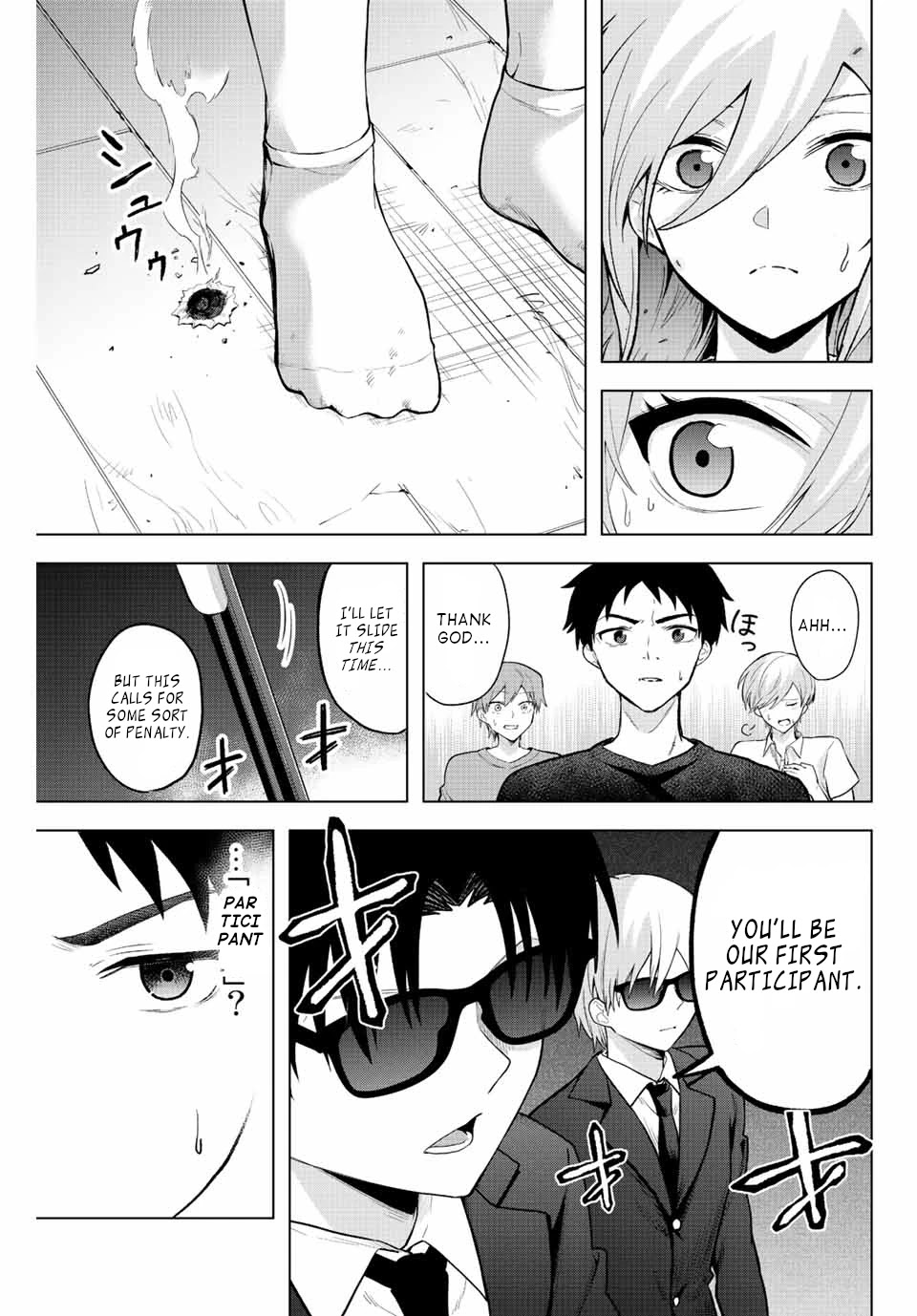 The Death Game Is All That Saotome-san Has Left Chapter 1 page 16 - Chapter 1: Nothing but an iron ball.