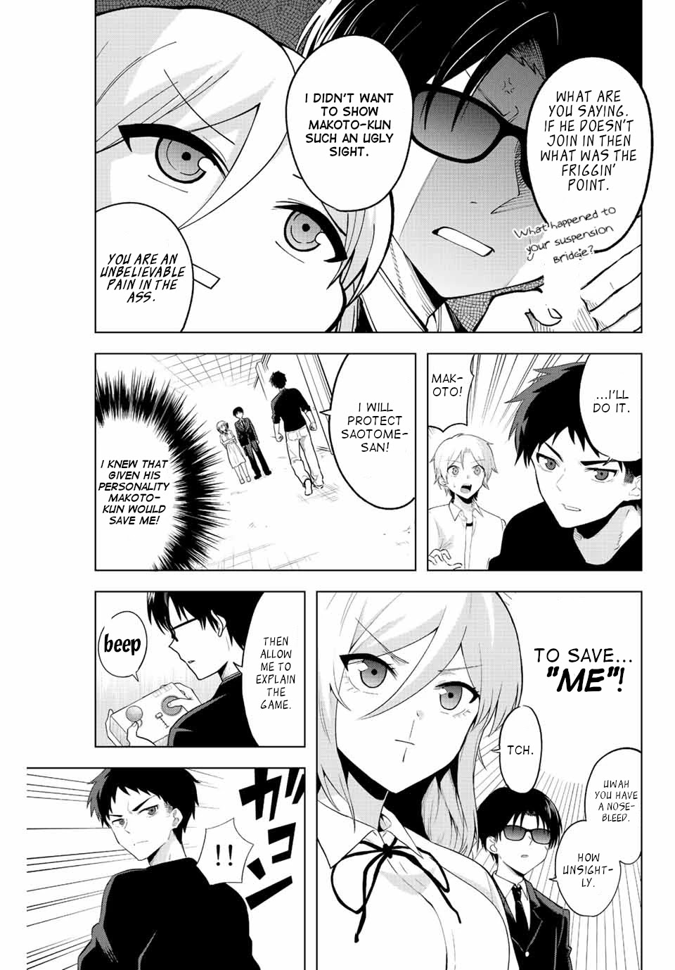 The Death Game Is All That Saotome-san Has Left Chapter 1 page 30 - Chapter 1: Nothing but an iron ball.