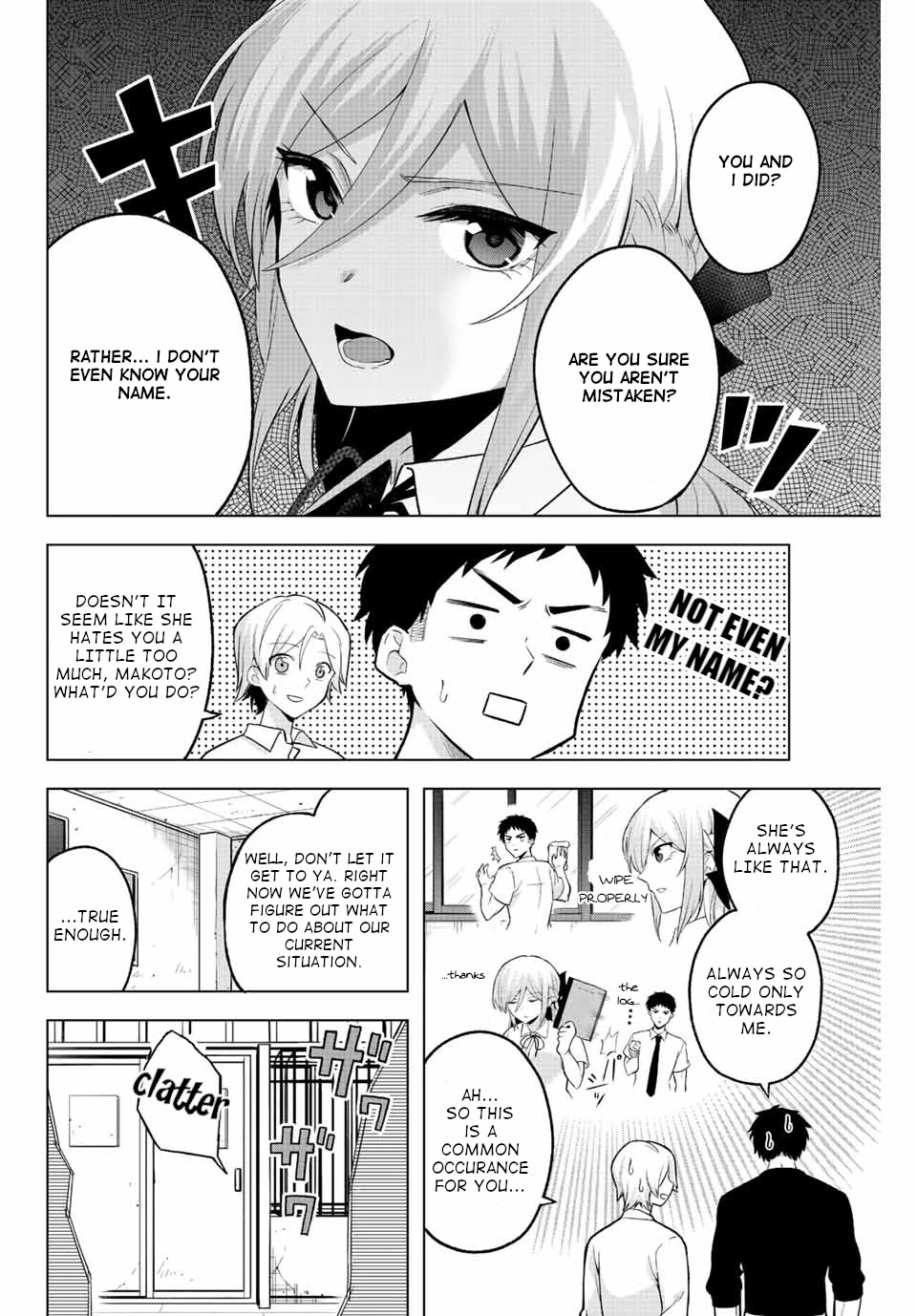 The Death Game Is All That Saotome-san Has Left Chapter 1 page 9 - Chapter 1: Nothing but an iron ball.