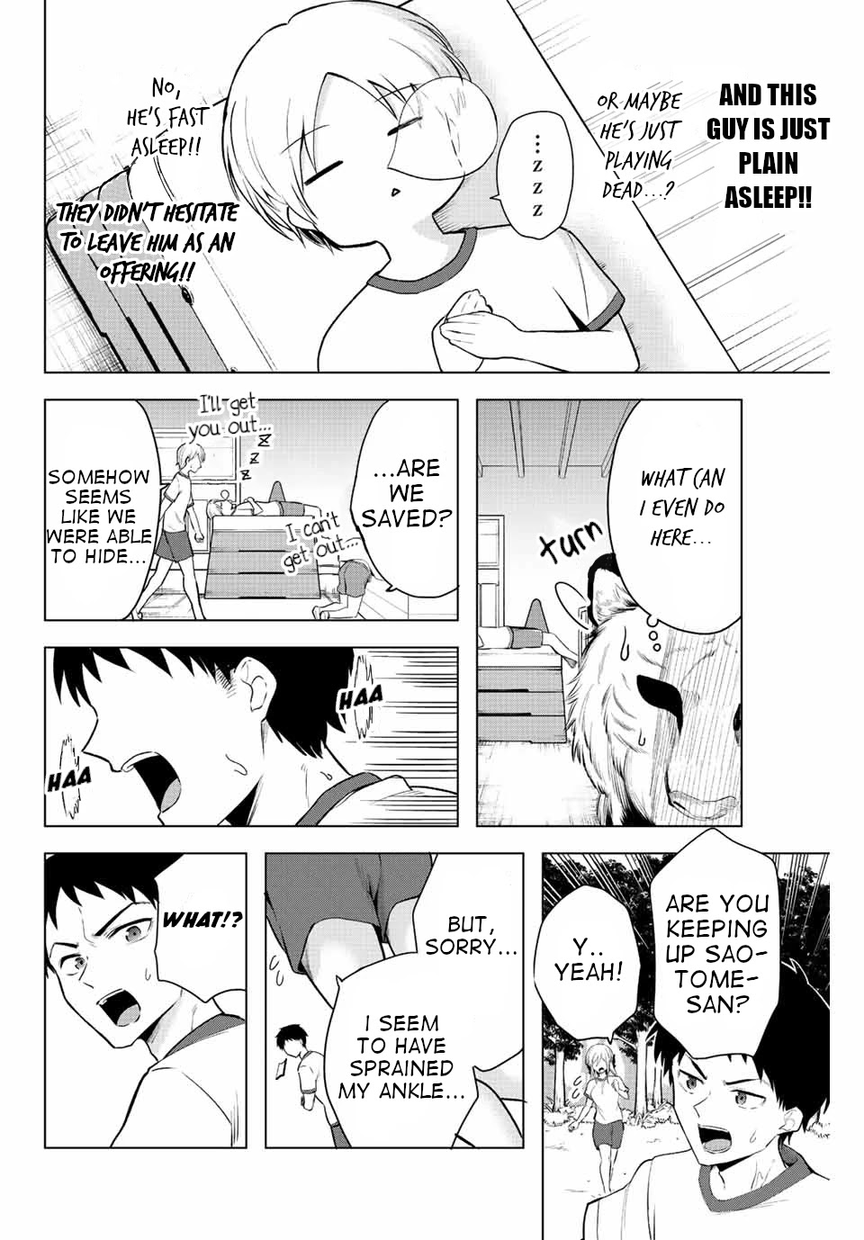 The Death Game Is All That Saotome-san Has Left Chapter 10 page 10 - Chapter 10: Nothing but a wild beast (1.)