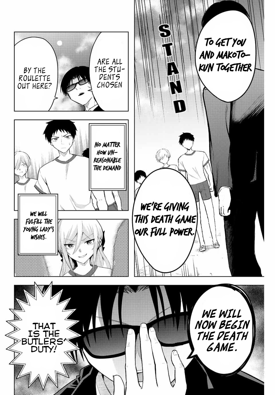 The Death Game Is All That Saotome-san Has Left Chapter 10 page 2 - Chapter 10: Nothing but a wild beast (1.)