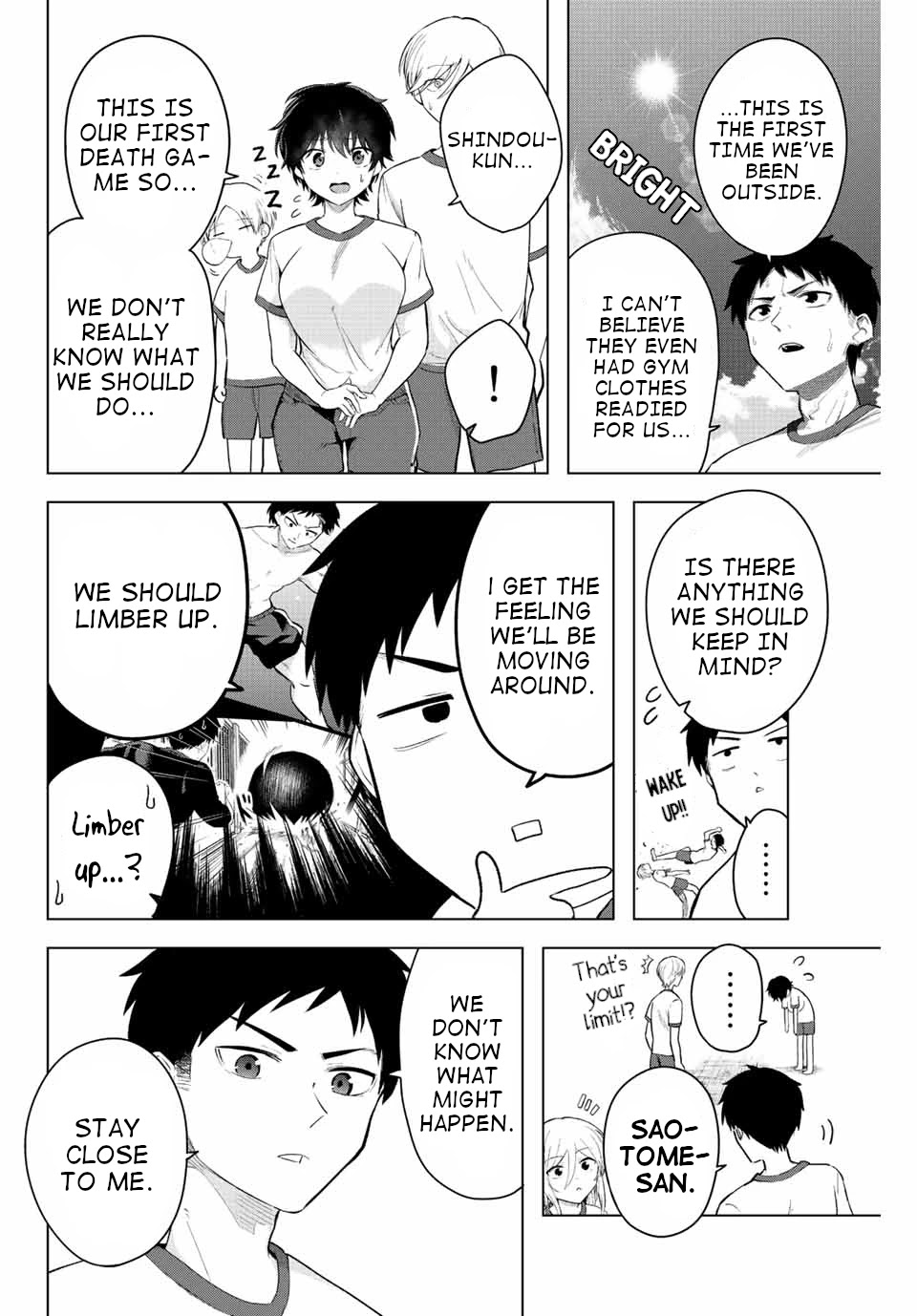 The Death Game Is All That Saotome-san Has Left Chapter 10 page 4 - Chapter 10: Nothing but a wild beast (1.)
