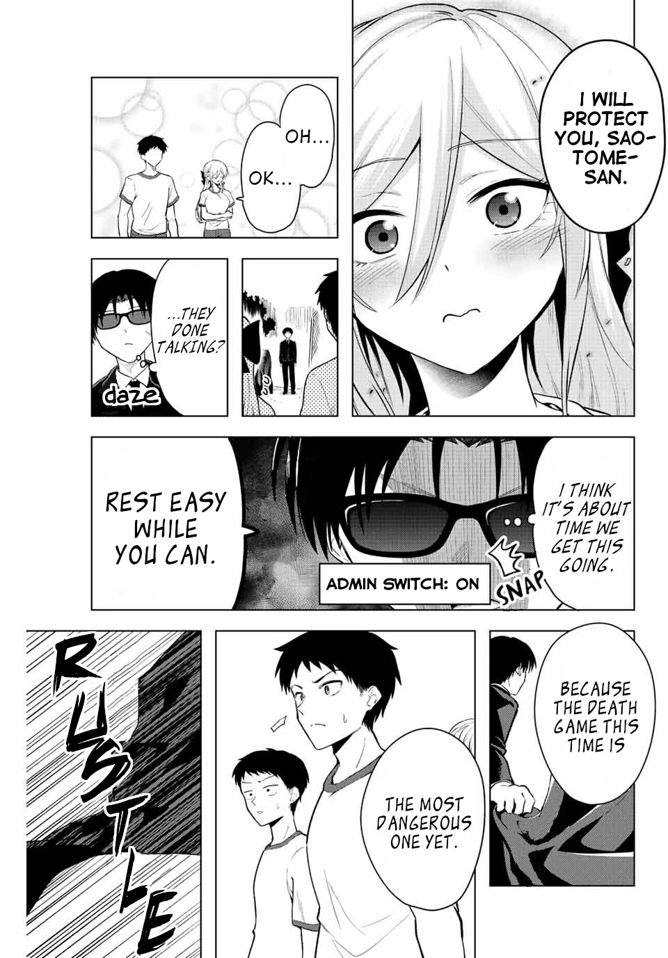 The Death Game Is All That Saotome-san Has Left Chapter 10 page 5 - Chapter 10: Nothing but a wild beast (1.)