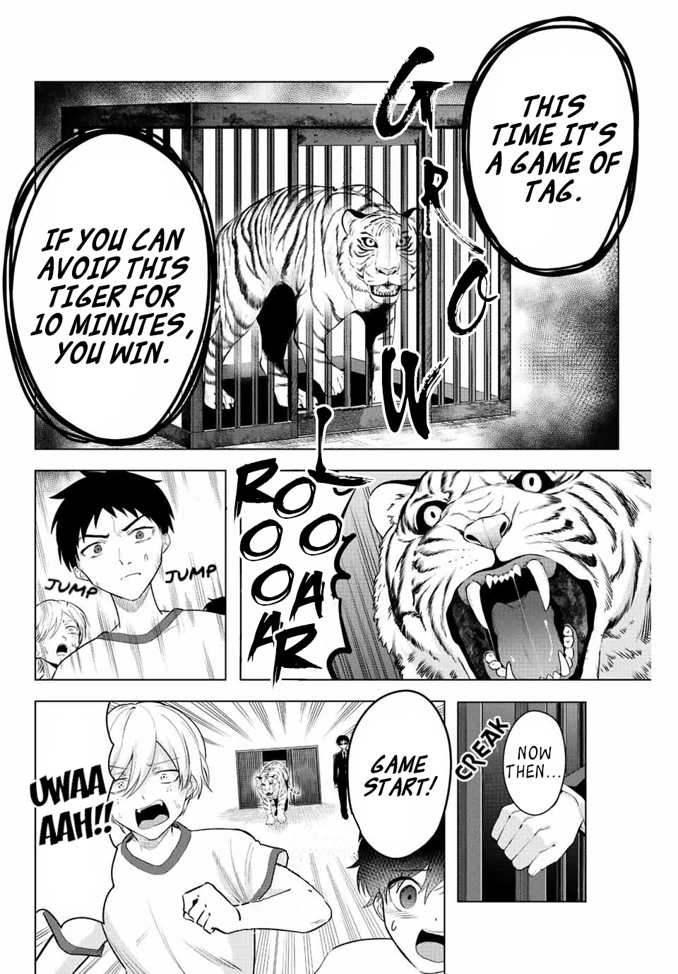 The Death Game Is All That Saotome-san Has Left Chapter 10 page 6 - Chapter 10: Nothing but a wild beast (1.)