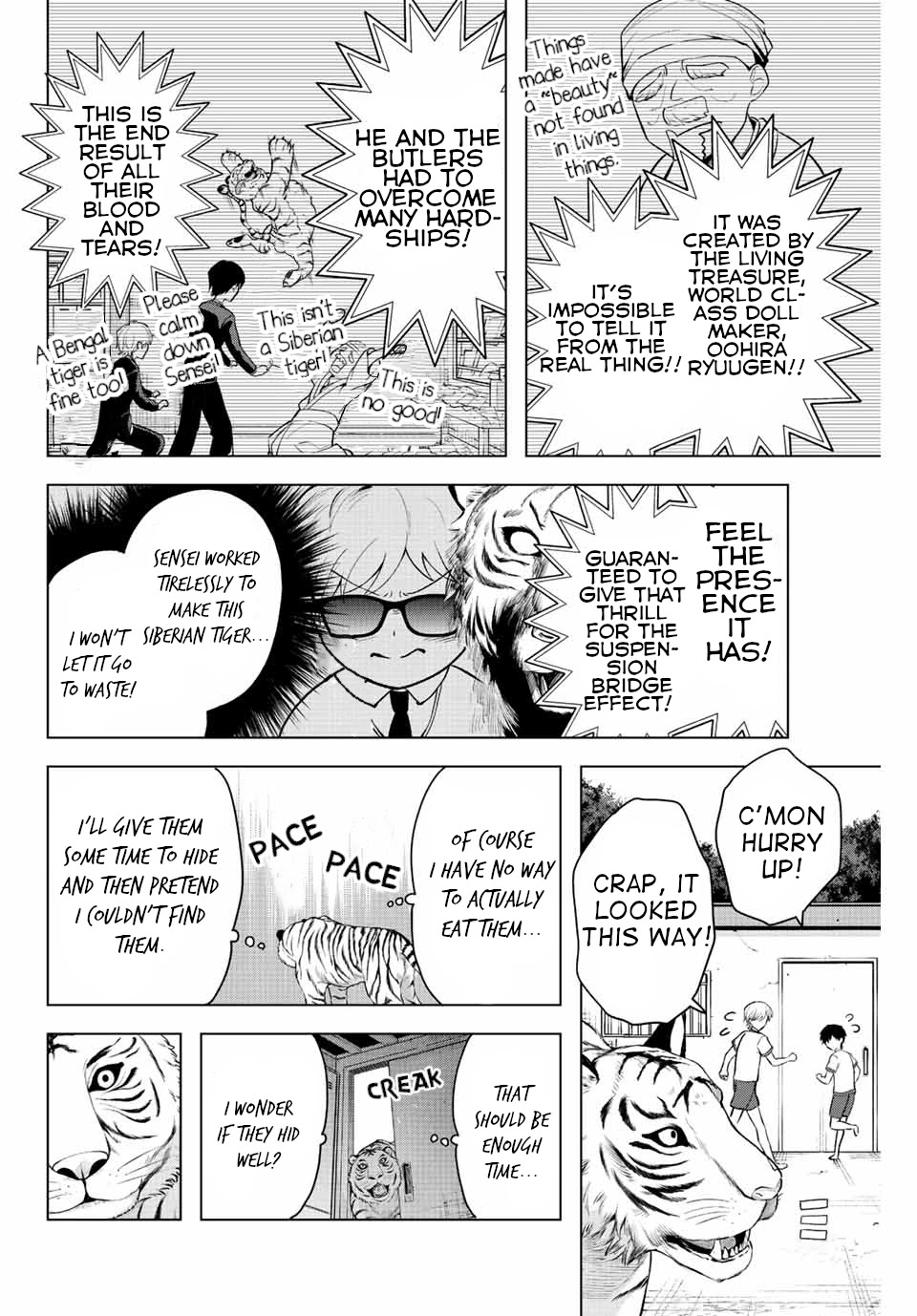 The Death Game Is All That Saotome-san Has Left Chapter 10 page 8 - Chapter 10: Nothing but a wild beast (1.)