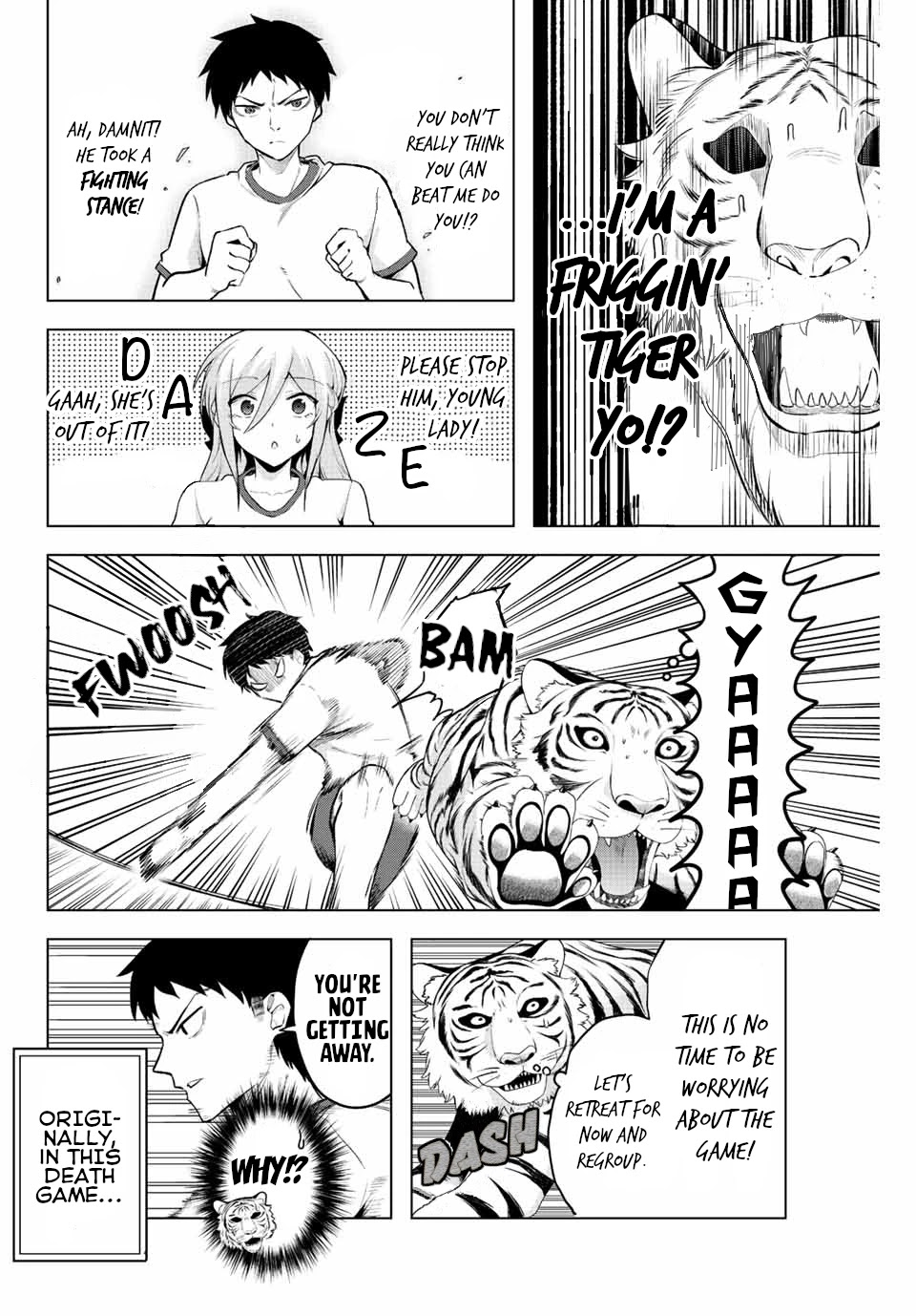 The Death Game Is All That Saotome-san Has Left Chapter 11 page 4 - Chapter 11: Nothing but a wild beast (2.)