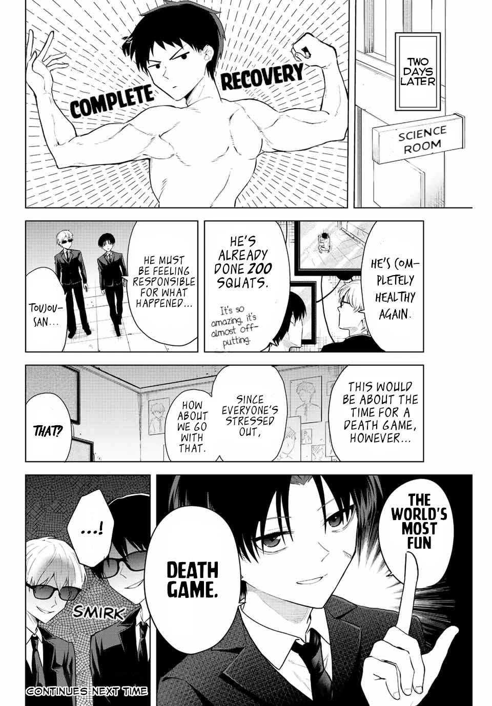 The Death Game Is All That Saotome-san Has Left Chapter 14 page 14 - Chapter 14: Nothing but nursing (3.)