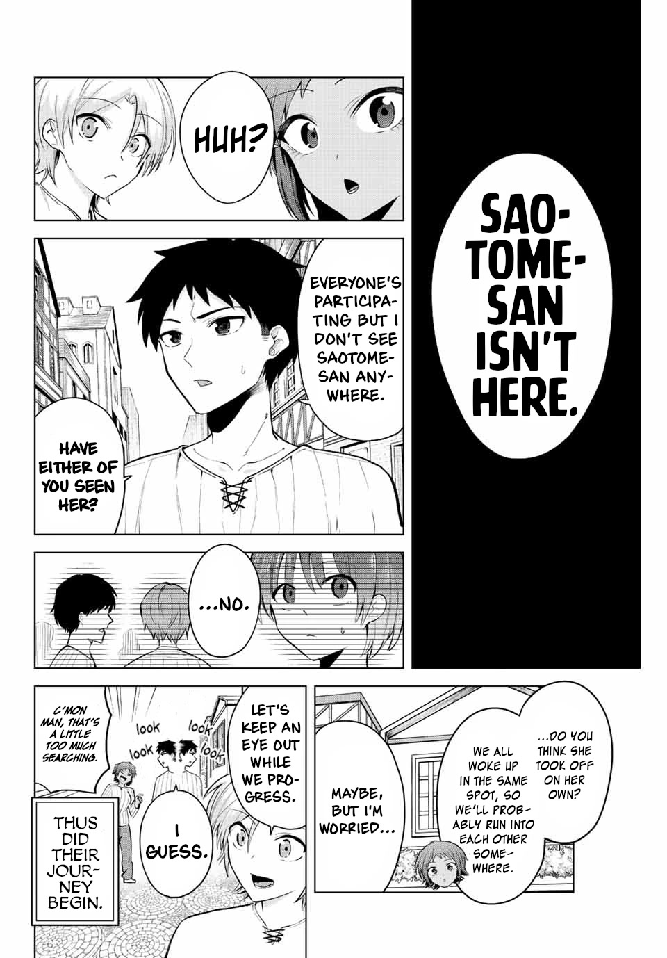 The Death Game Is All That Saotome-san Has Left Chapter 15 page 10 - Chapter 15: Nothing but an MMORPG (1.)