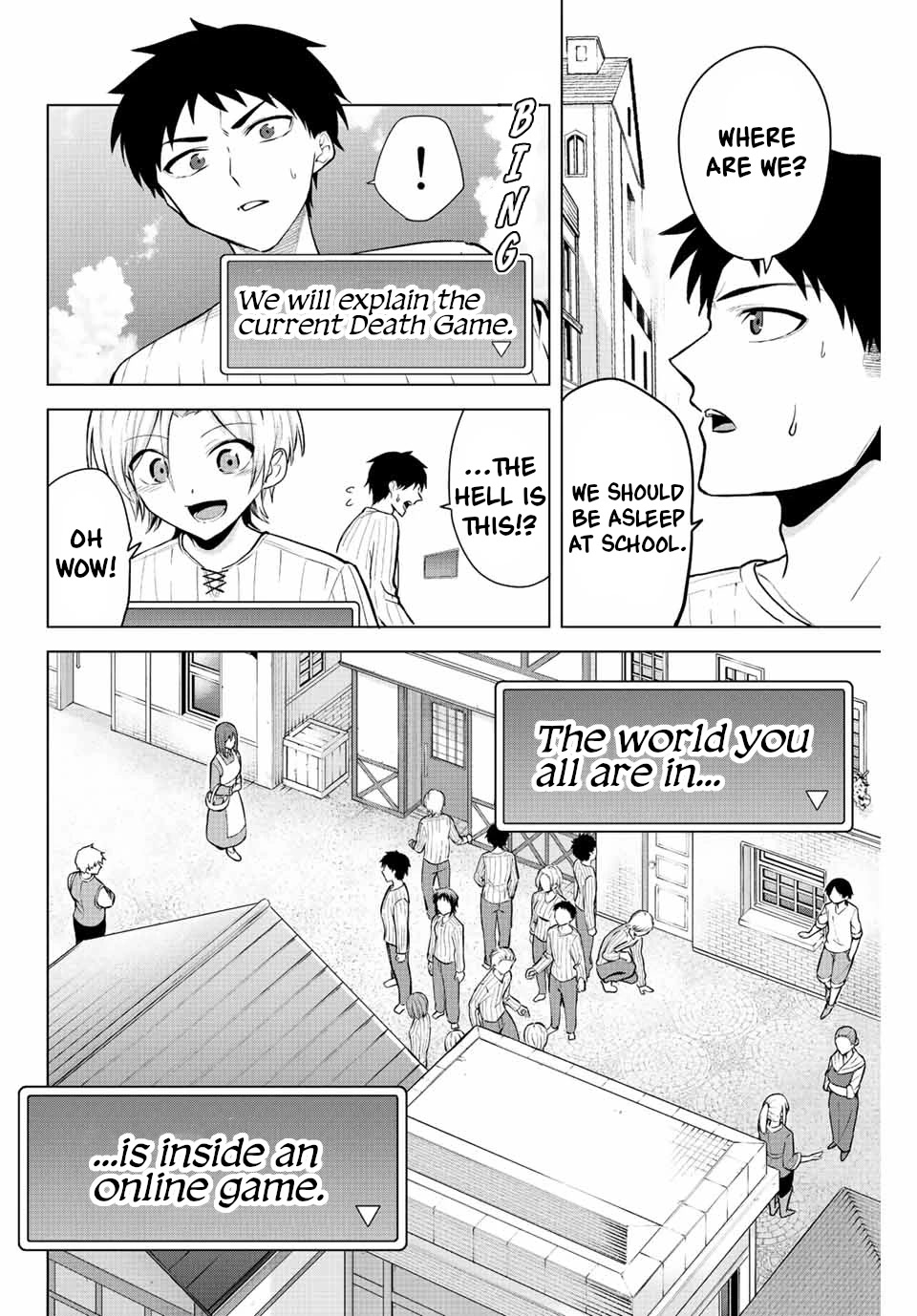 The Death Game Is All That Saotome-san Has Left Chapter 15 page 2 - Chapter 15: Nothing but an MMORPG (1.)