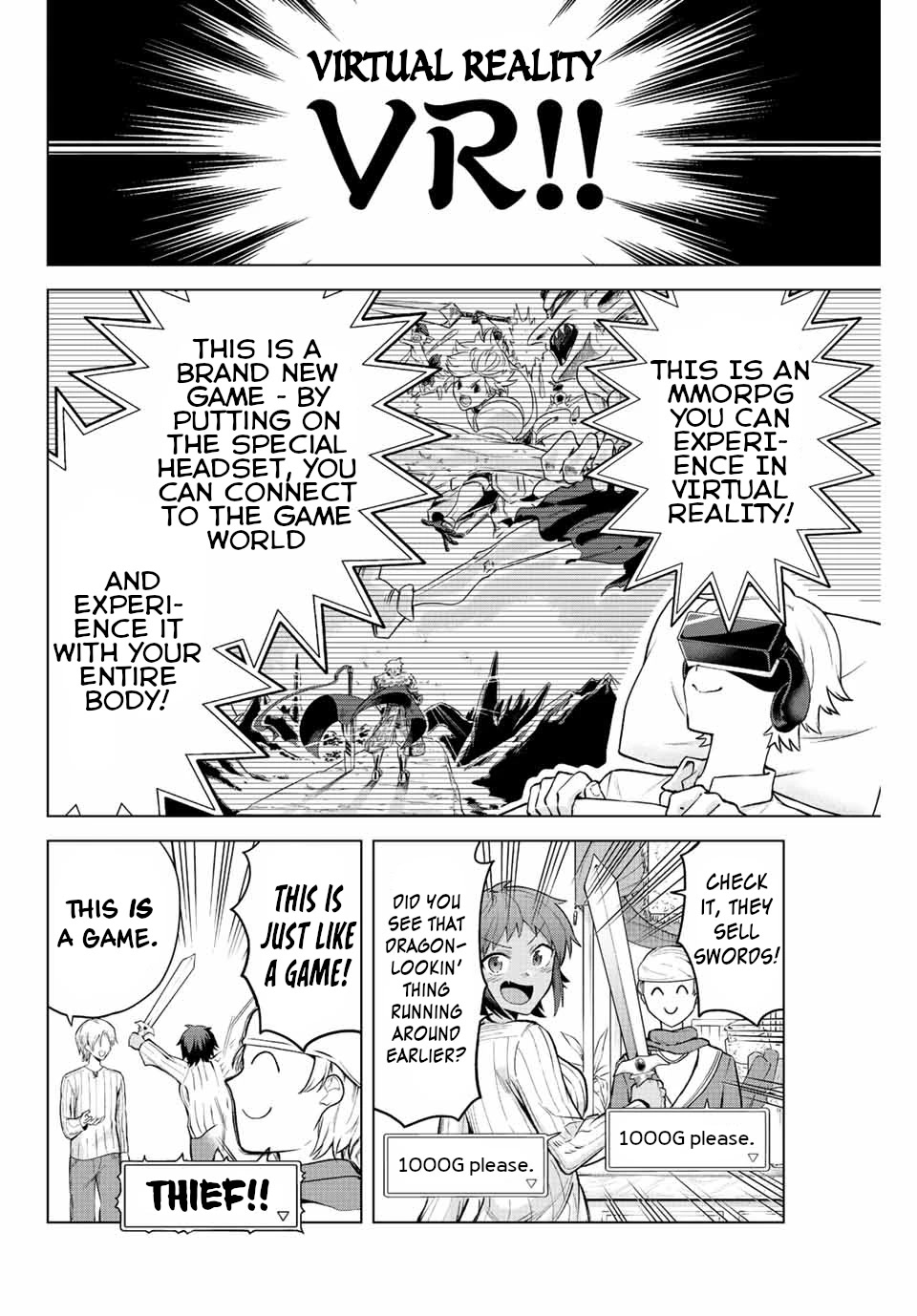 The Death Game Is All That Saotome-san Has Left Chapter 15 page 6 - Chapter 15: Nothing but an MMORPG (1.)