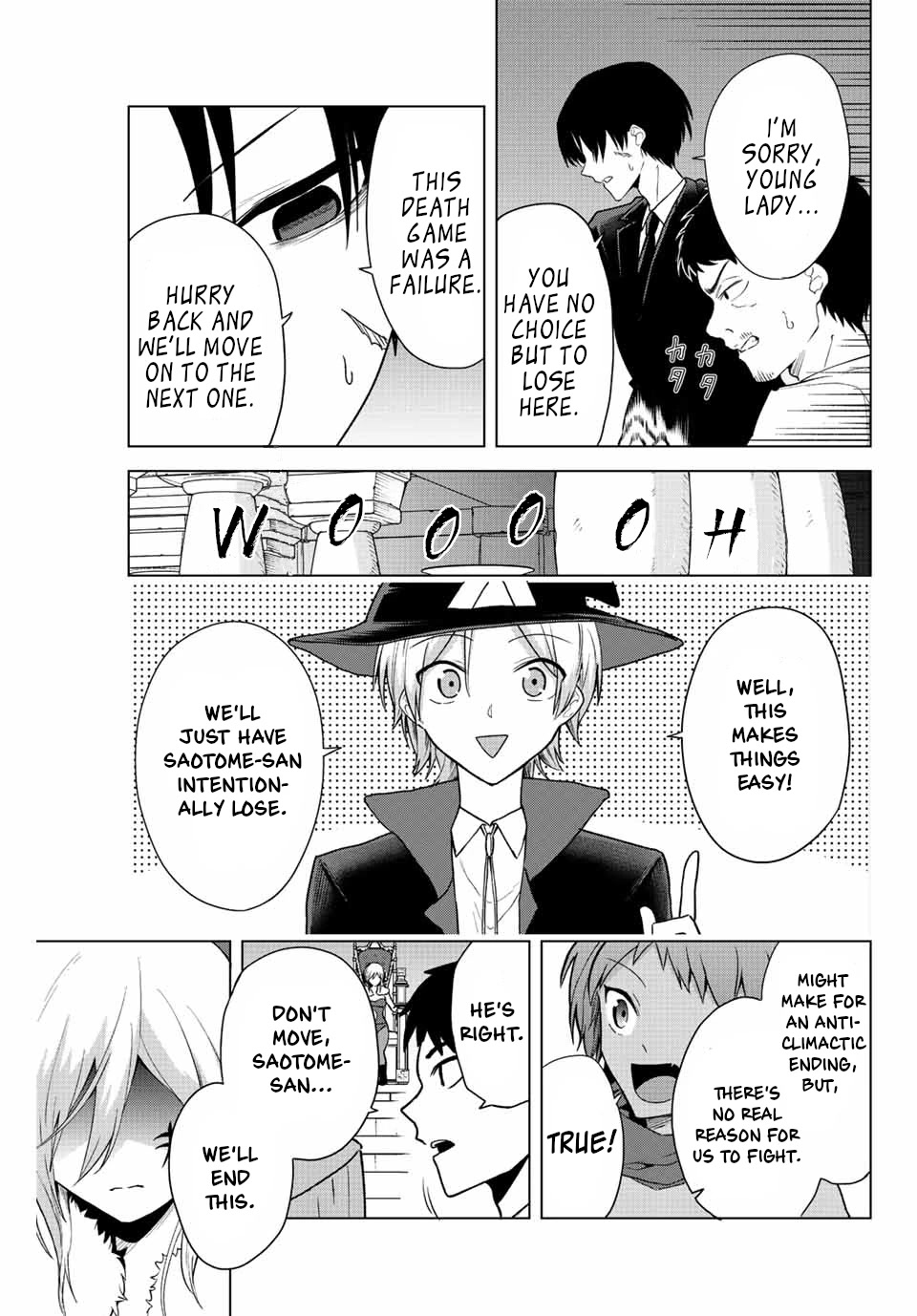 The Death Game Is All That Saotome-san Has Left Chapter 18 page 3 - Chapter 18: Nothing but an MMORPG (4.)