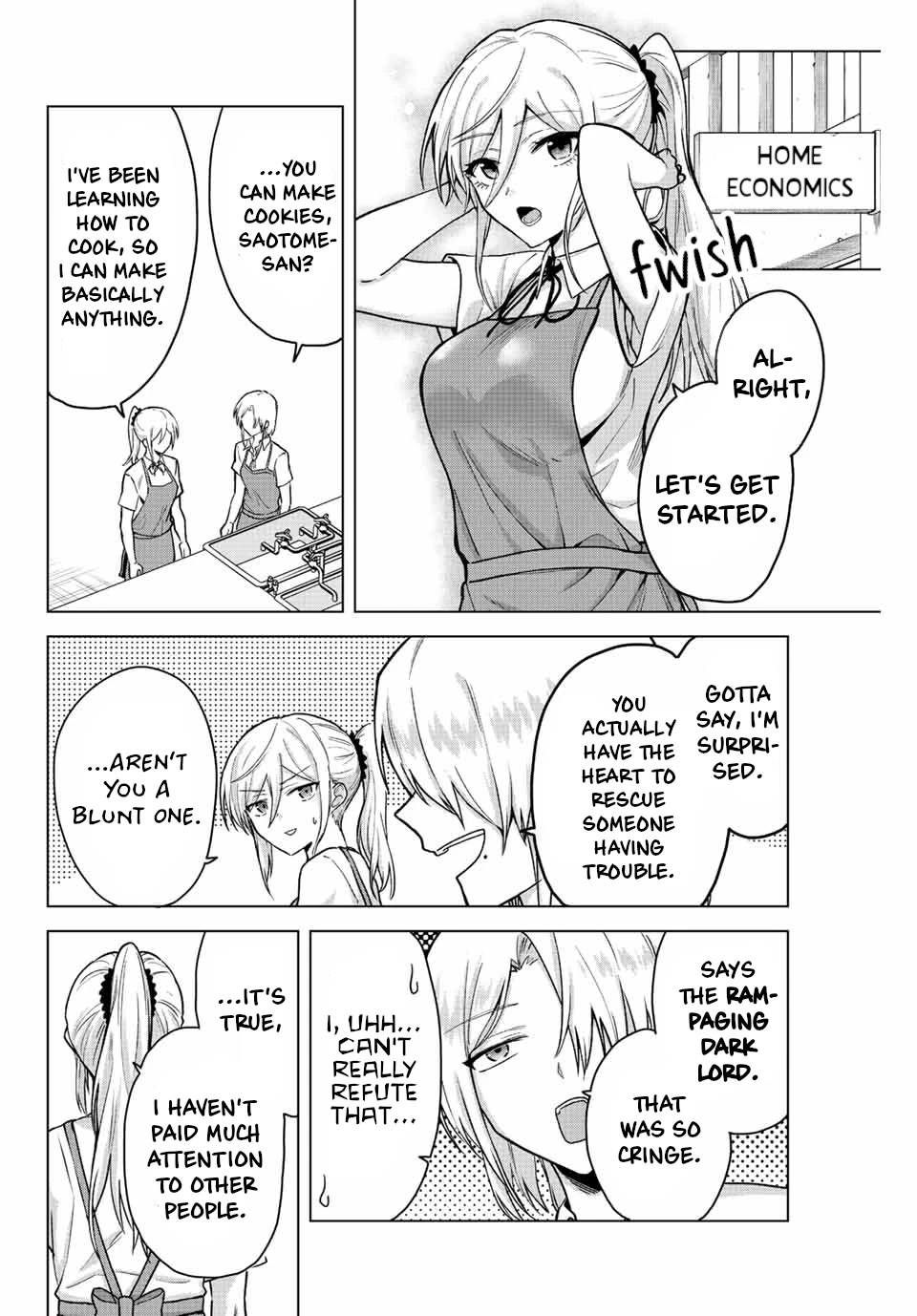 The Death Game Is All That Saotome-san Has Left Chapter 19 page 4 - Chapter 19: Nothing but handmade.