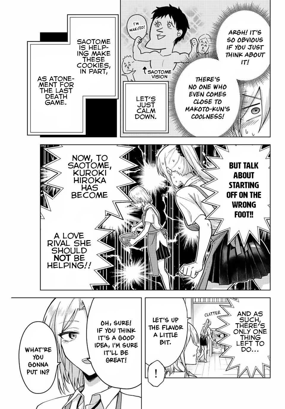 The Death Game Is All That Saotome-san Has Left Chapter 19 page 9 - Chapter 19: Nothing but handmade.