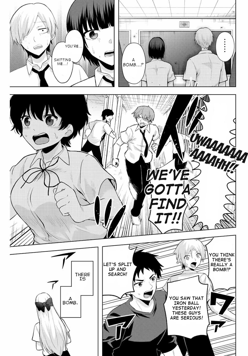 The Death Game Is All That Saotome-san Has Left Chapter 2 page 11 - Chapter 2: Nothing but a time bomb (1).
