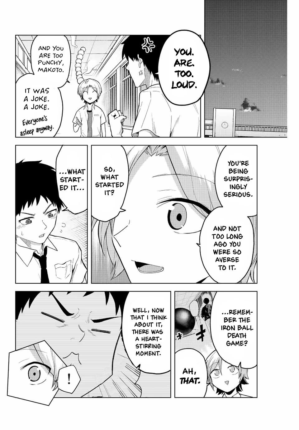 The Death Game Is All That Saotome-san Has Left Chapter 22 page 4 - Chapter 22: Nothing but a confession (1.)