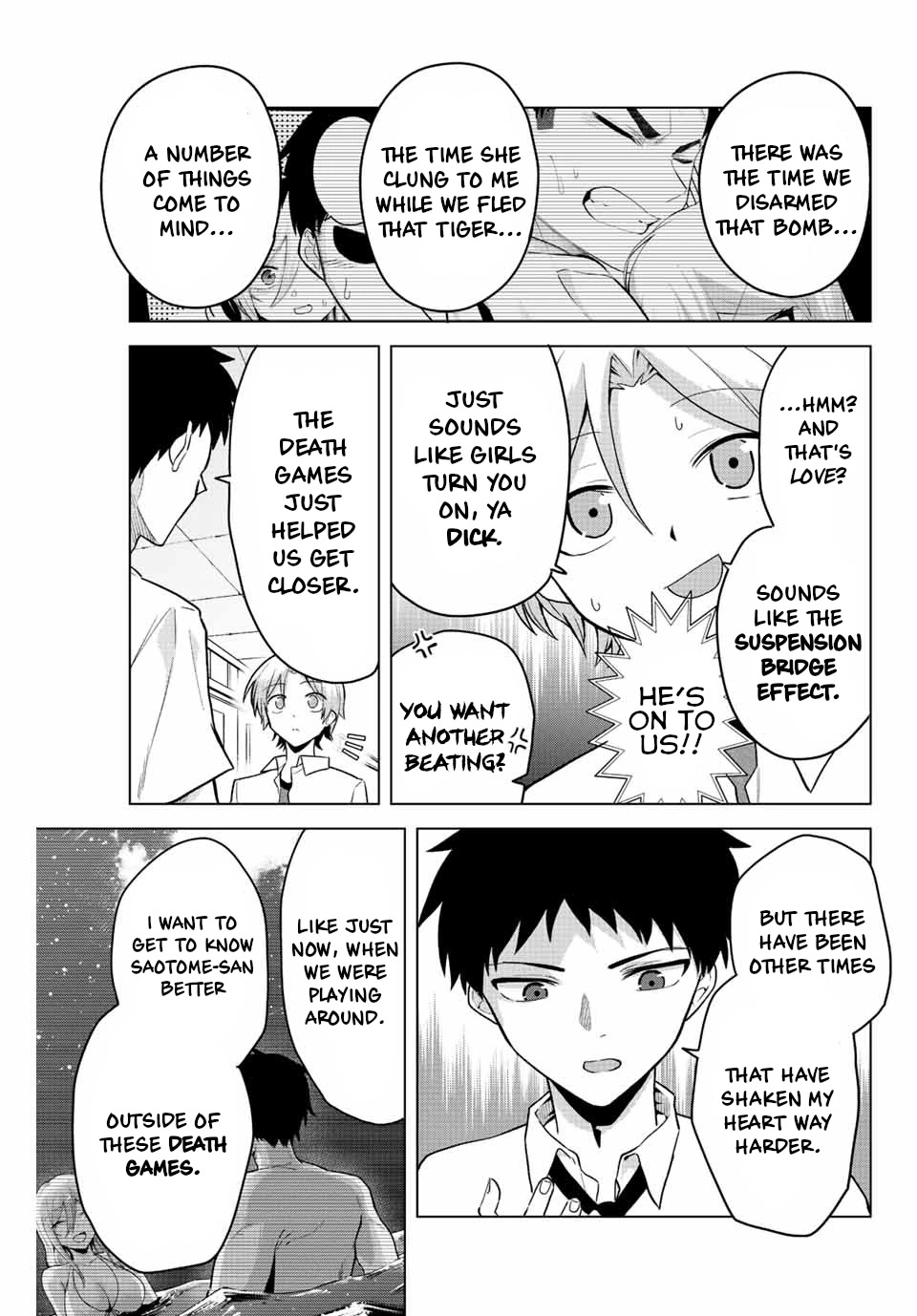 The Death Game Is All That Saotome-san Has Left Chapter 22 page 5 - Chapter 22: Nothing but a confession (1.)