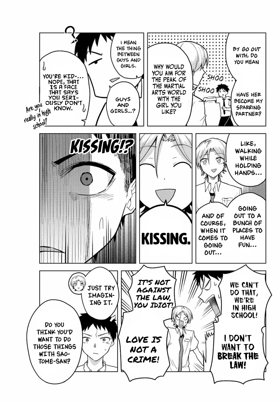 The Death Game Is All That Saotome-san Has Left Chapter 22 page 7 - Chapter 22: Nothing but a confession (1.)