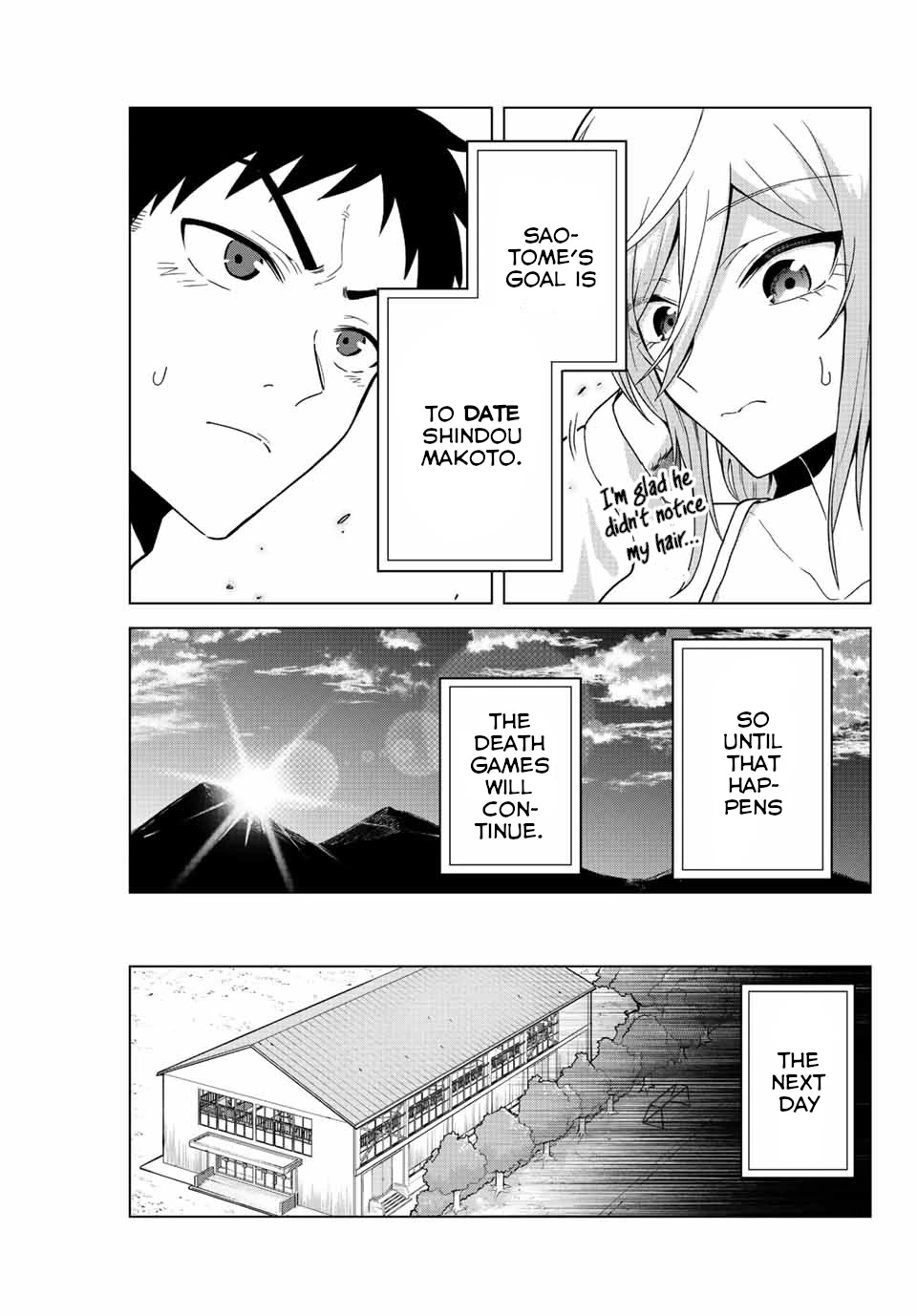 The Death Game Is All That Saotome-san Has Left Chapter 24 page 13 - Chapter 24: Nothing but a confession (3.)