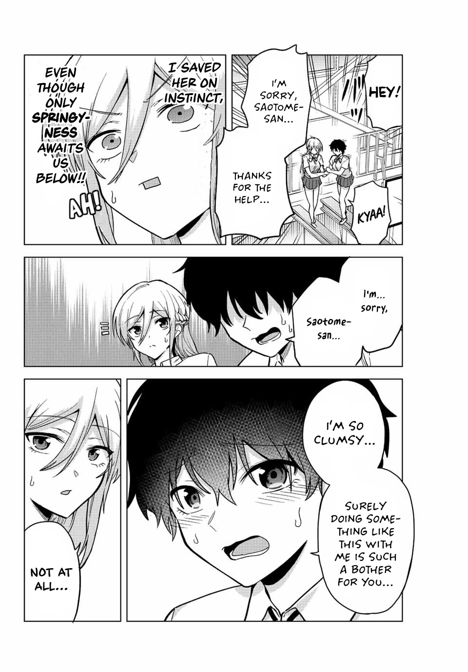 The Death Game Is All That Saotome-san Has Left Chapter 25 page 10 - Chapter 25: Nothing but Crossing a Steel Beam (1.)