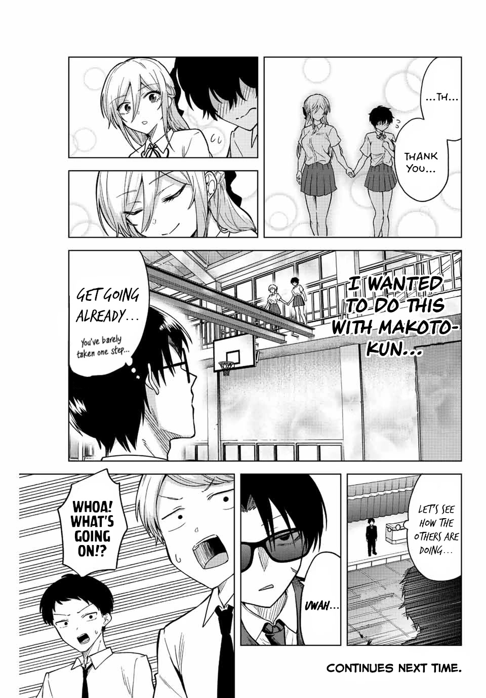 The Death Game Is All That Saotome-san Has Left Chapter 25 page 13 - Chapter 25: Nothing but Crossing a Steel Beam (1.)