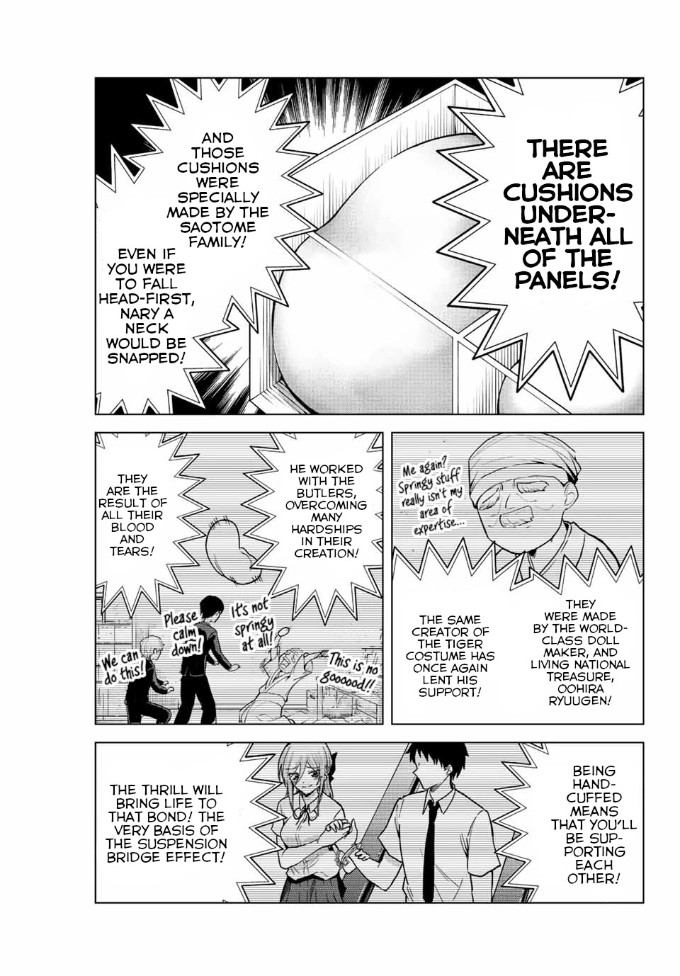 The Death Game Is All That Saotome-san Has Left Chapter 25 page 3 - Chapter 25: Nothing but Crossing a Steel Beam (1.)