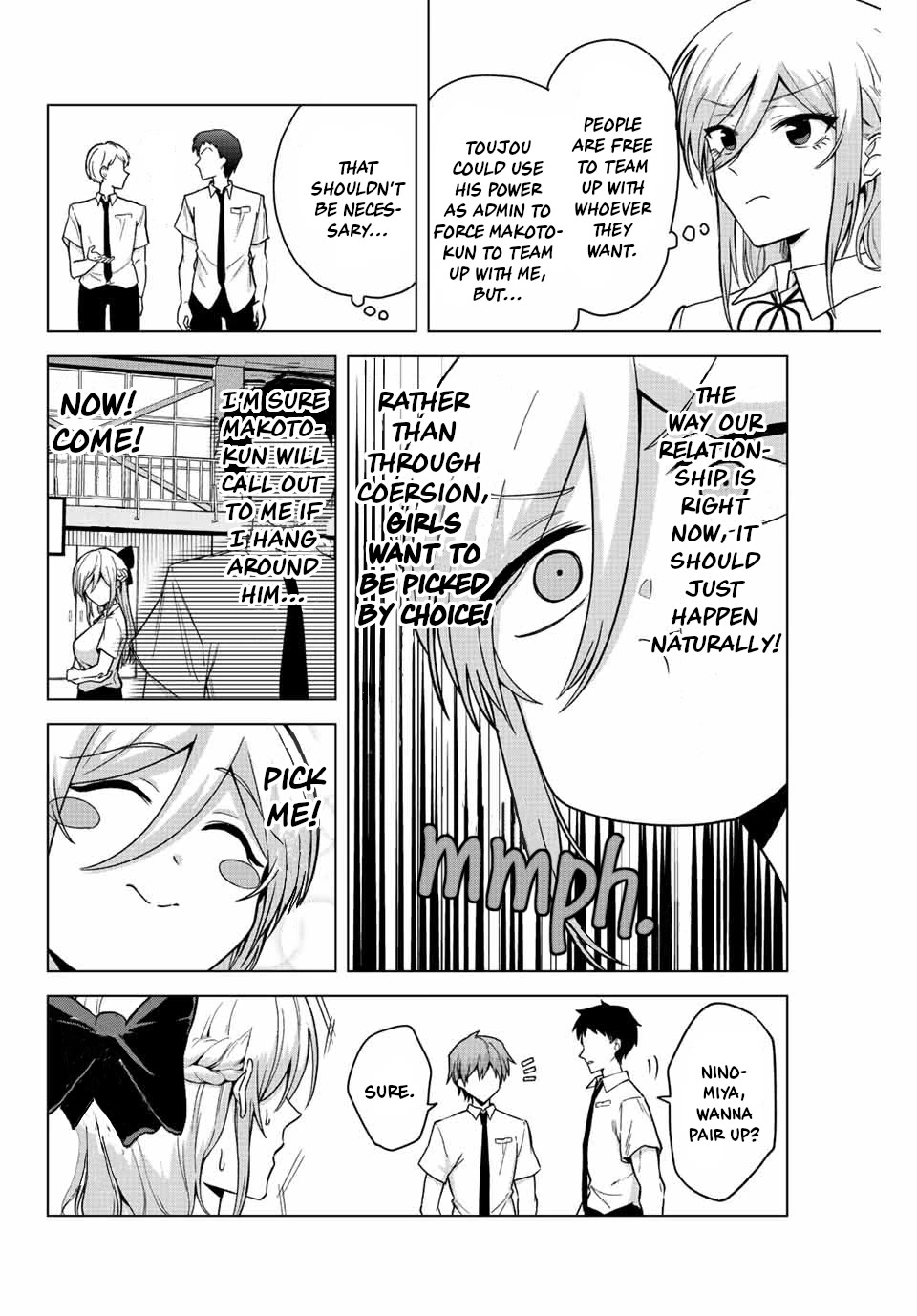 The Death Game Is All That Saotome-san Has Left Chapter 25 page 4 - Chapter 25: Nothing but Crossing a Steel Beam (1.)
