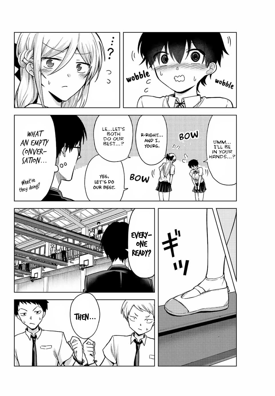 The Death Game Is All That Saotome-san Has Left Chapter 25 page 8 - Chapter 25: Nothing but Crossing a Steel Beam (1.)