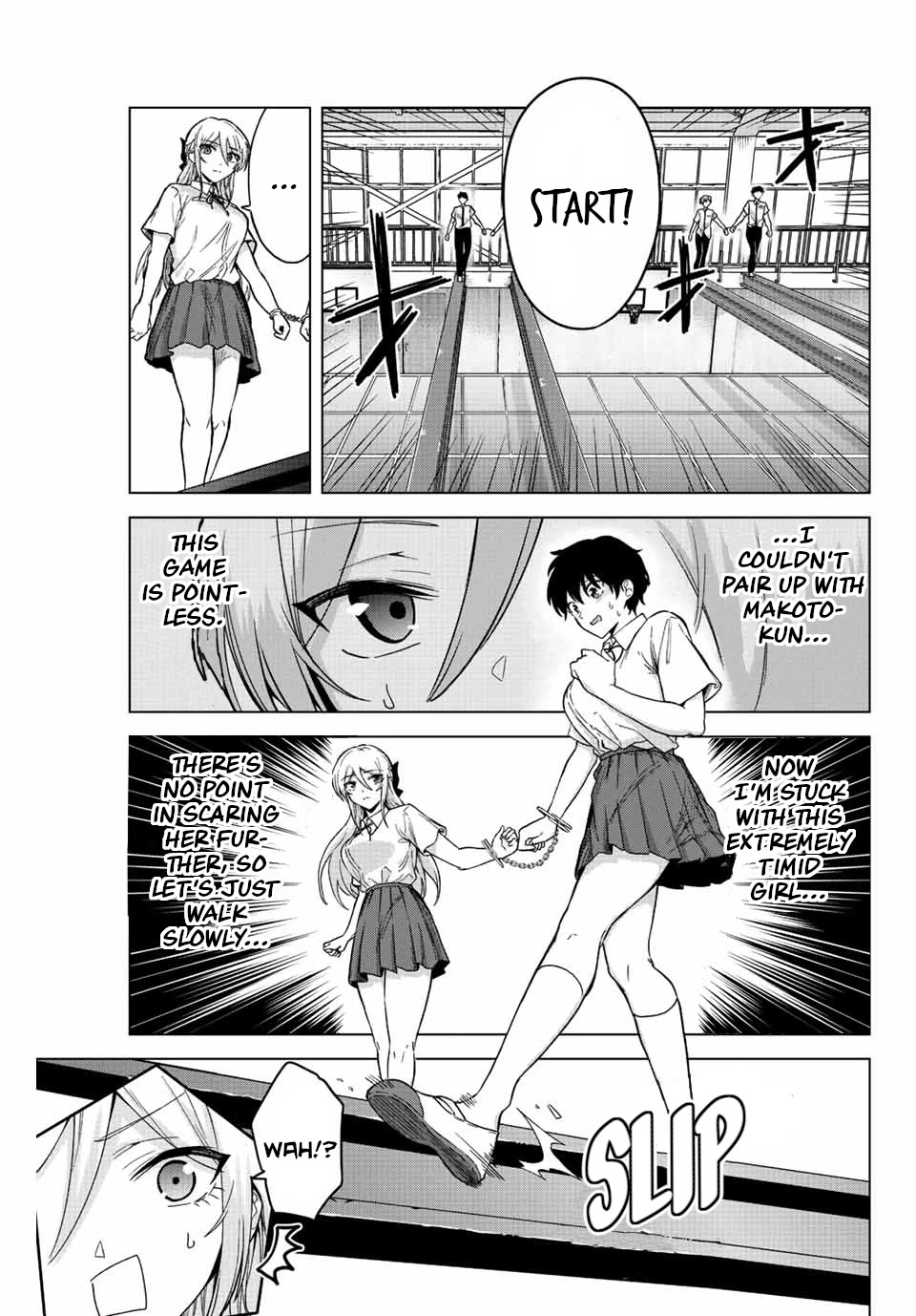 The Death Game Is All That Saotome-san Has Left Chapter 25 page 9 - Chapter 25: Nothing but Crossing a Steel Beam (1.)