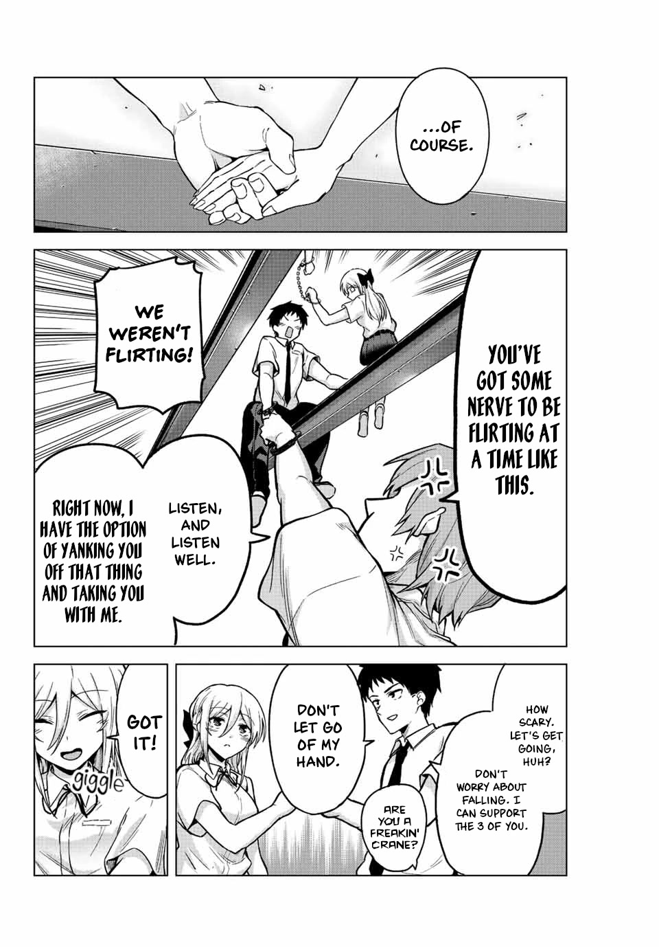 The Death Game Is All That Saotome-san Has Left Chapter 26 page 12 - Chapter 26: Nothing but Crossing a Steel Beam (2.)