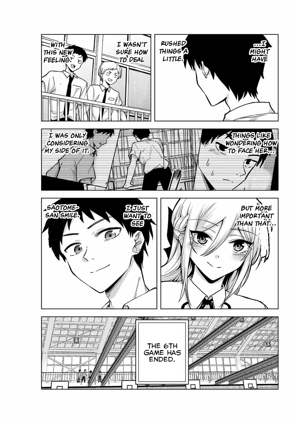 The Death Game Is All That Saotome-san Has Left Chapter 26 page 13 - Chapter 26: Nothing but Crossing a Steel Beam (2.)