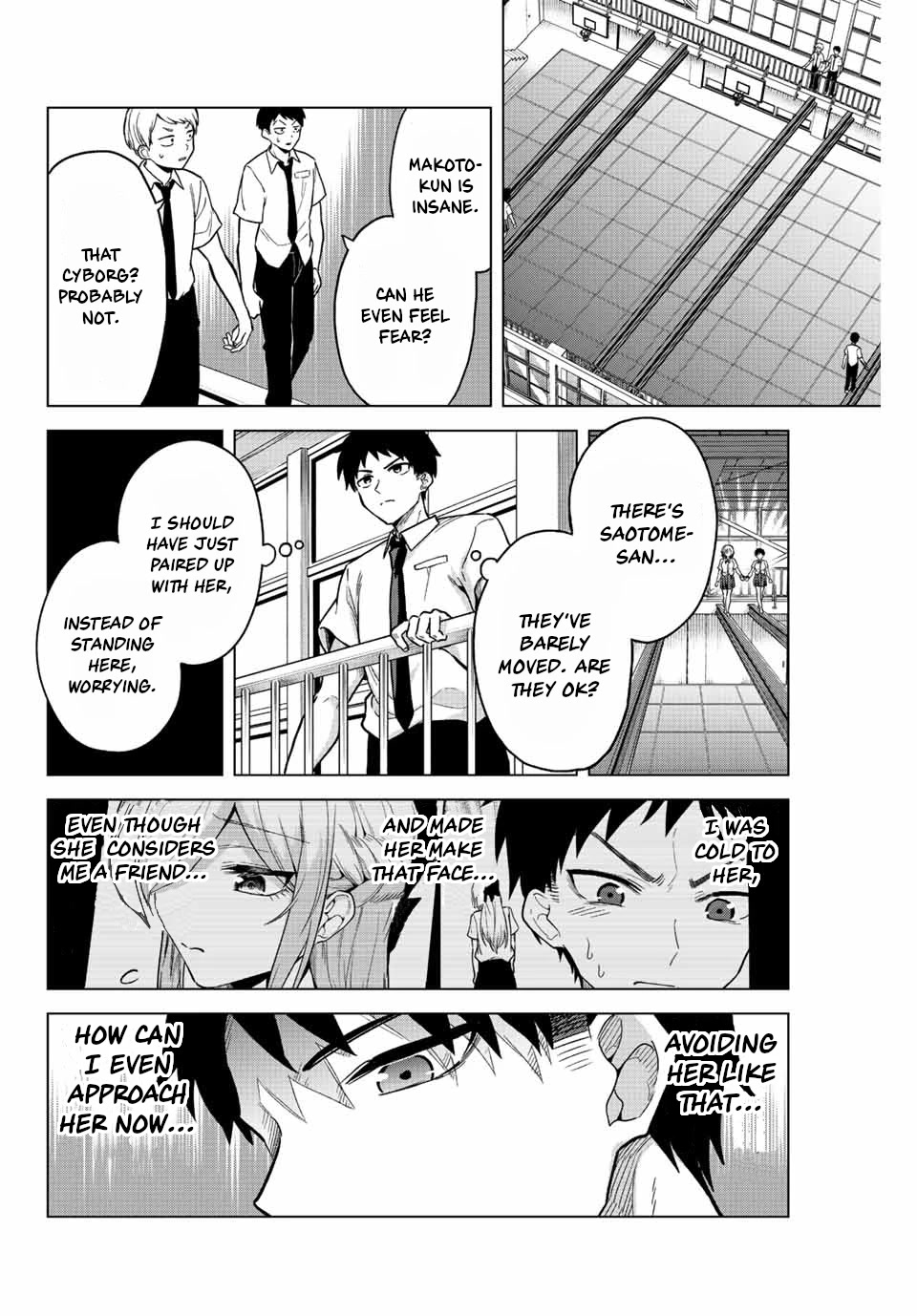 The Death Game Is All That Saotome-san Has Left Chapter 26 page 4 - Chapter 26: Nothing but Crossing a Steel Beam (2.)