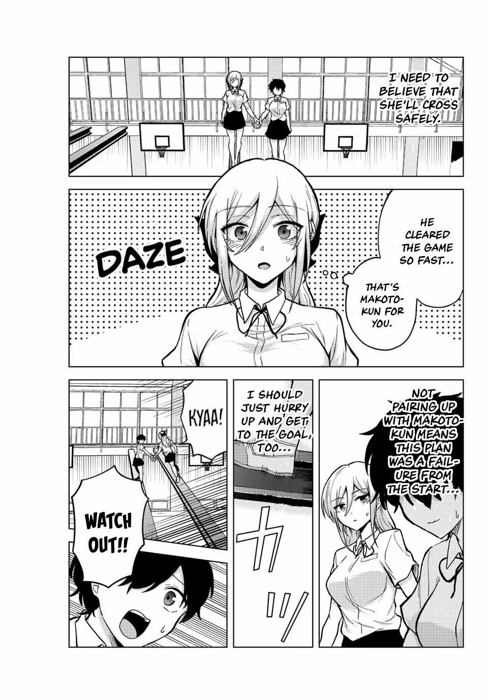 The Death Game Is All That Saotome-san Has Left Chapter 26 page 5 - Chapter 26: Nothing but Crossing a Steel Beam (2.)