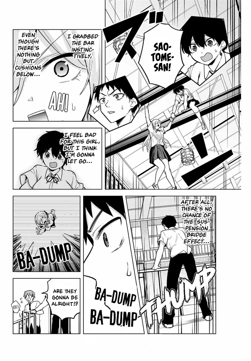 The Death Game Is All That Saotome-san Has Left Chapter 26 page 6 - Chapter 26: Nothing but Crossing a Steel Beam (2.)