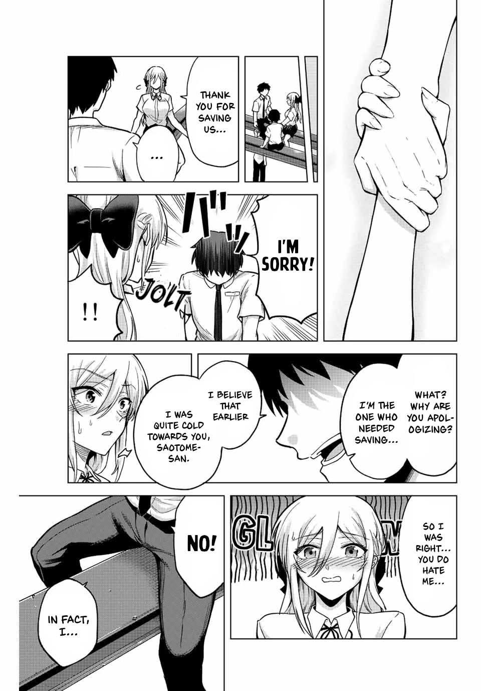 The Death Game Is All That Saotome-san Has Left Chapter 26 page 9 - Chapter 26: Nothing but Crossing a Steel Beam (2.)