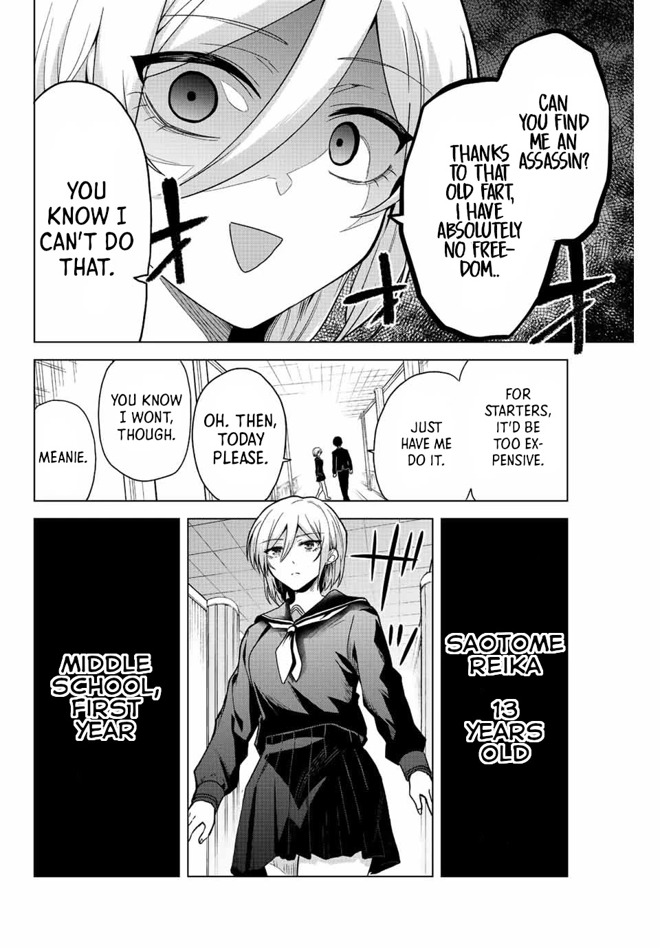 The Death Game Is All That Saotome-san Has Left Chapter 27 page 2 - Chapter 27: Nothing but a meeting.
