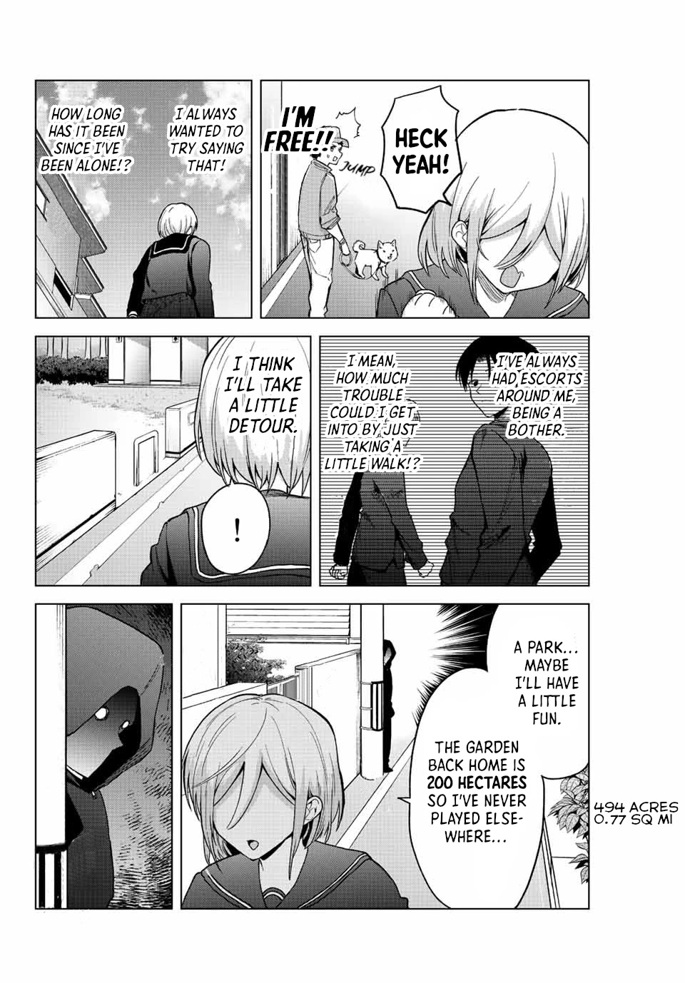 The Death Game Is All That Saotome-san Has Left Chapter 27 page 6 - Chapter 27: Nothing but a meeting.