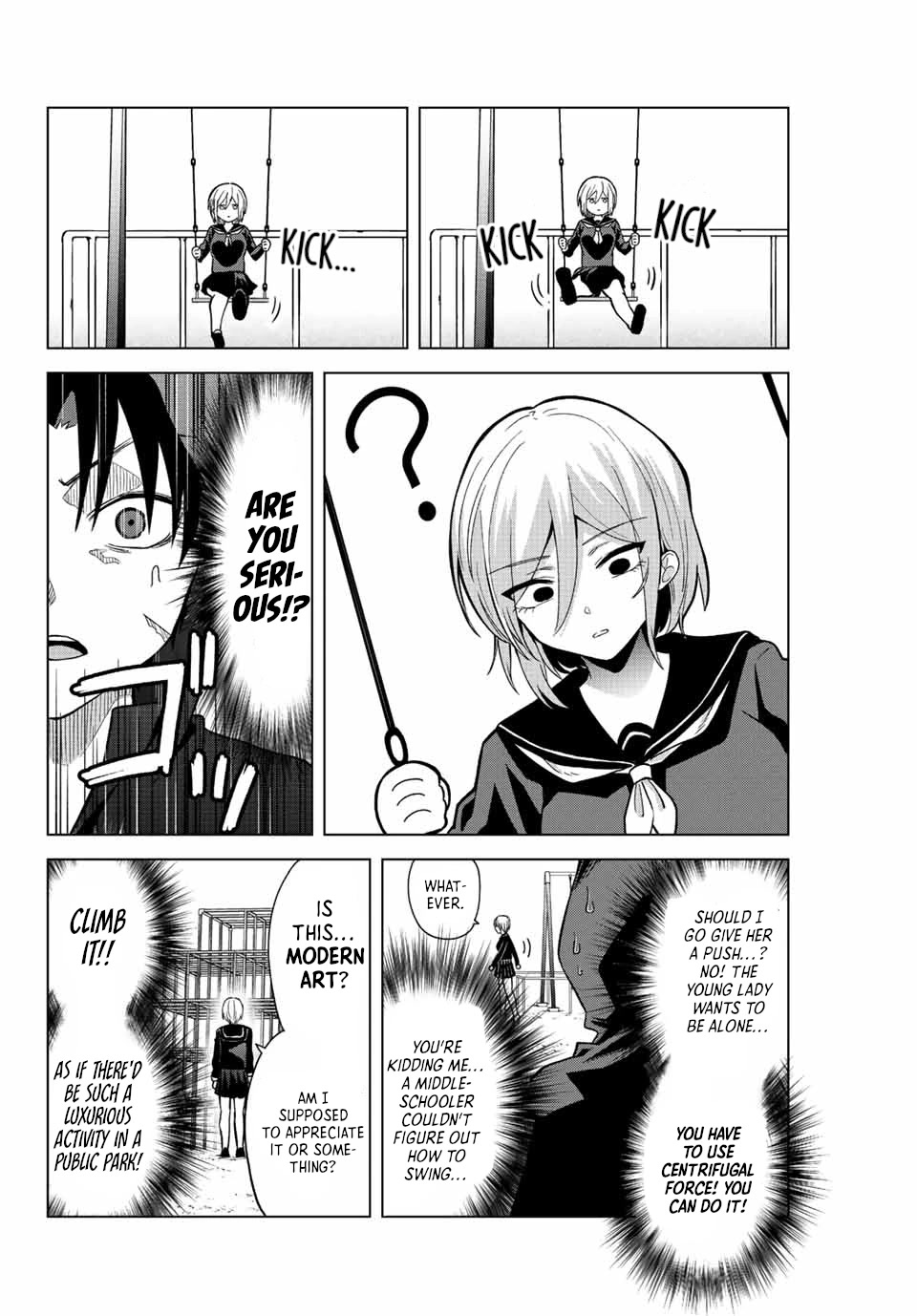 The Death Game Is All That Saotome-san Has Left Chapter 27 page 8 - Chapter 27: Nothing but a meeting.