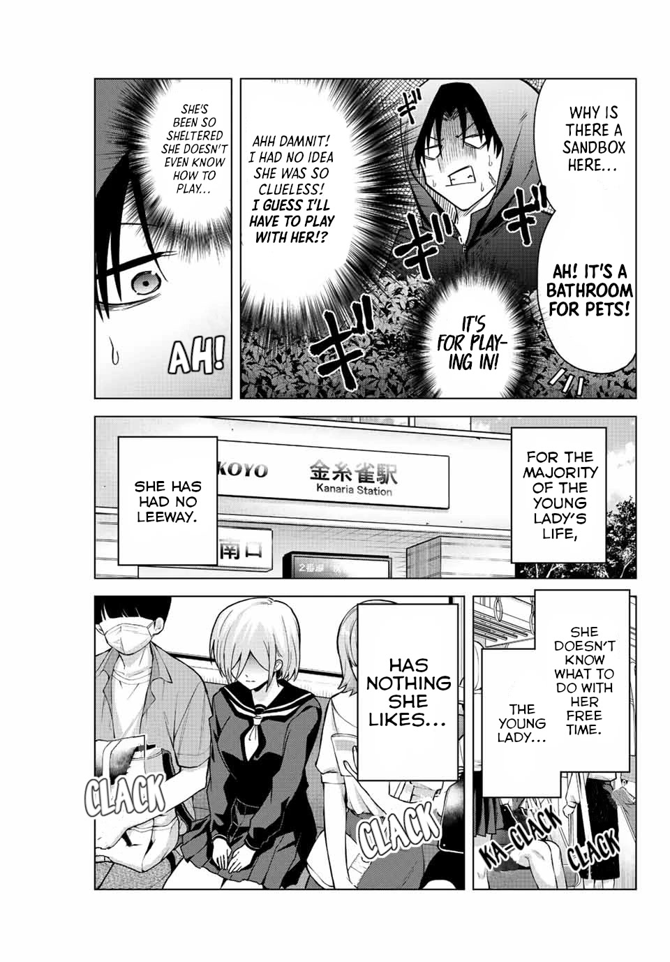 The Death Game Is All That Saotome-san Has Left Chapter 27 page 9 - Chapter 27: Nothing but a meeting.