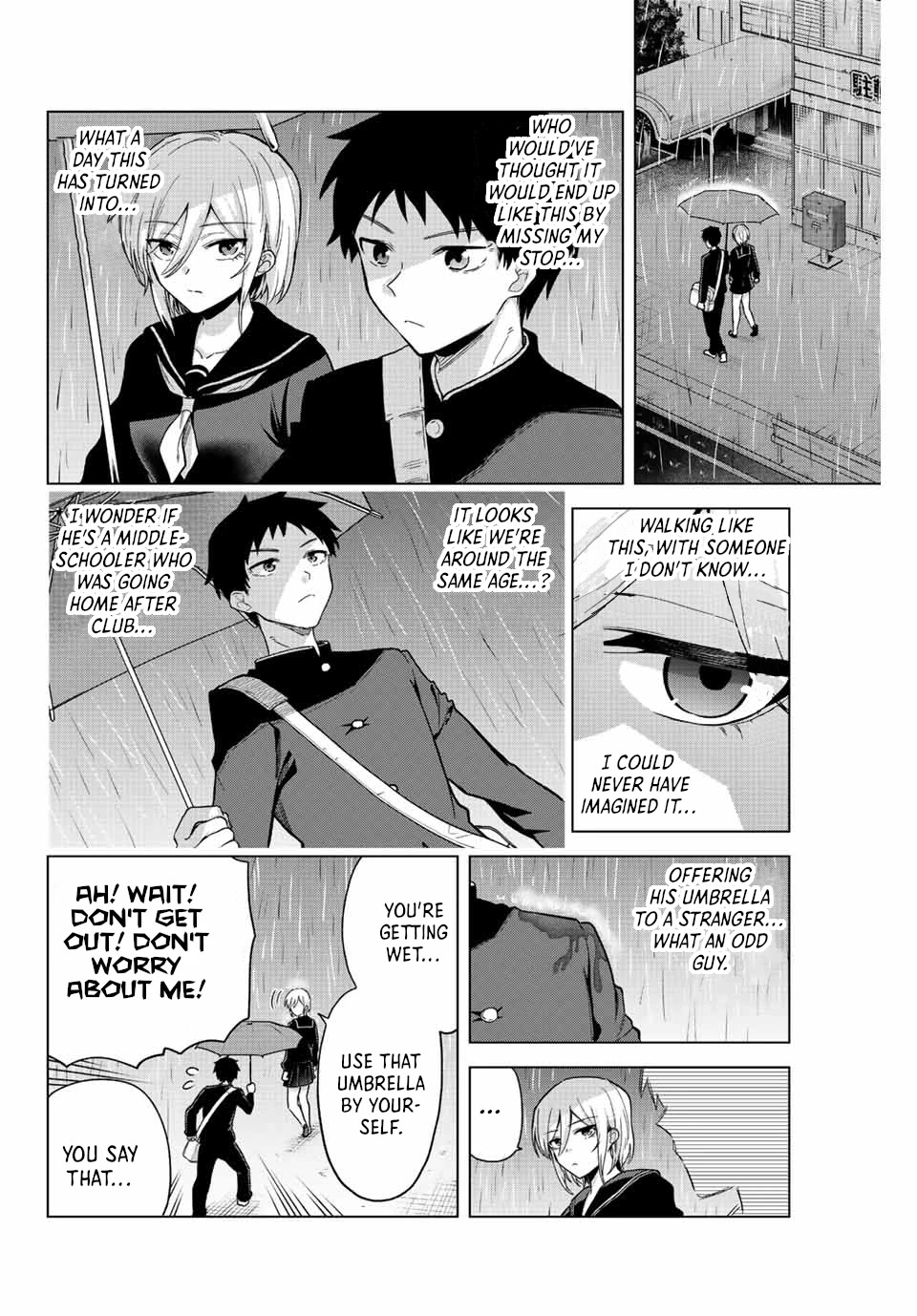 The Death Game Is All That Saotome-san Has Left Chapter 28 page 4 - Chapter 28: Nothing but the Rebellious Age.