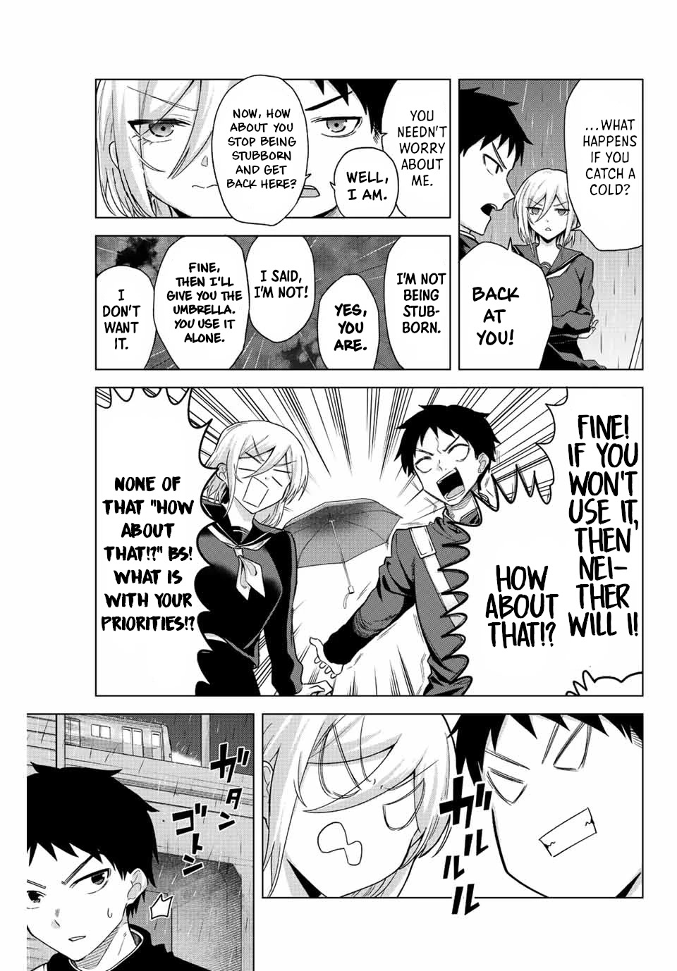 The Death Game Is All That Saotome-san Has Left Chapter 28 page 5 - Chapter 28: Nothing but the Rebellious Age.