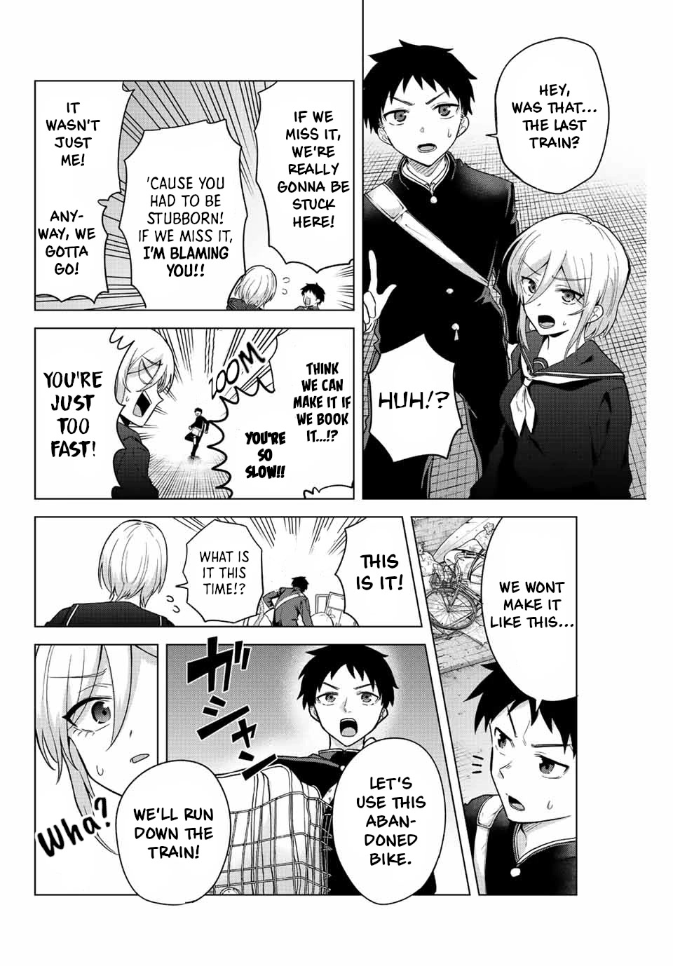 The Death Game Is All That Saotome-san Has Left Chapter 28 page 6 - Chapter 28: Nothing but the Rebellious Age.