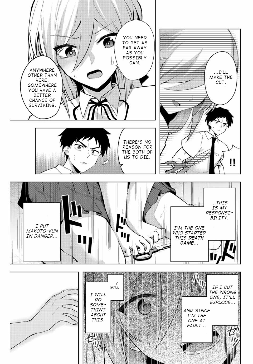 The Death Game Is All That Saotome-san Has Left Chapter 3 page 7 - Chapter 3: Nothing but a time bomb (2).