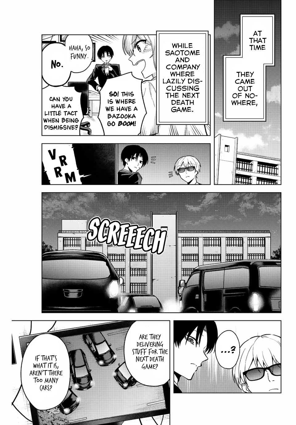 The Death Game Is All That Saotome-san Has Left Chapter 30 page 1 - Chapter 30: Nothing but a raid.