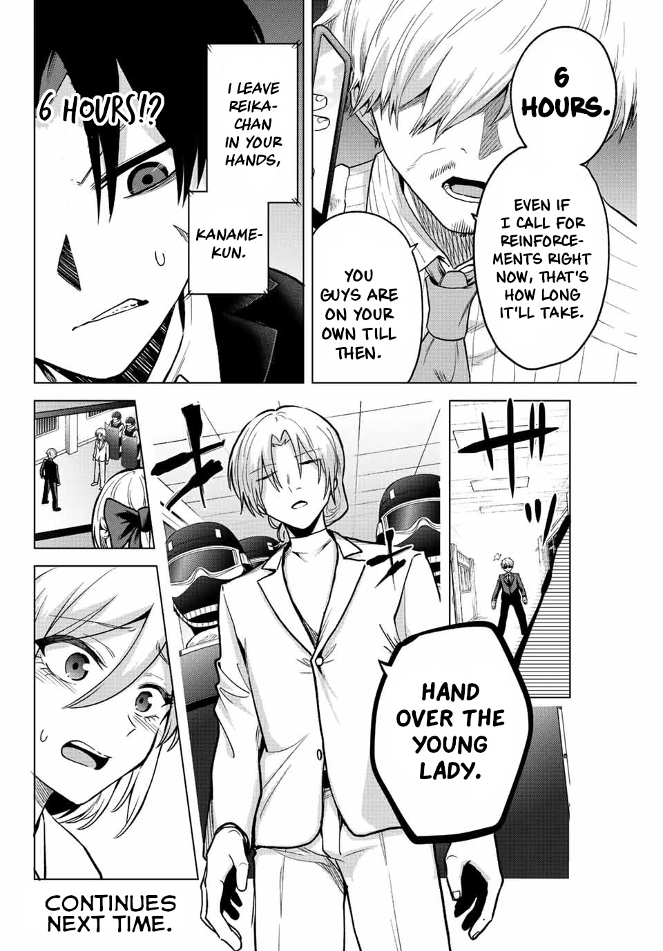 The Death Game Is All That Saotome-san Has Left Chapter 30 page 10 - Chapter 30: Nothing but a raid.